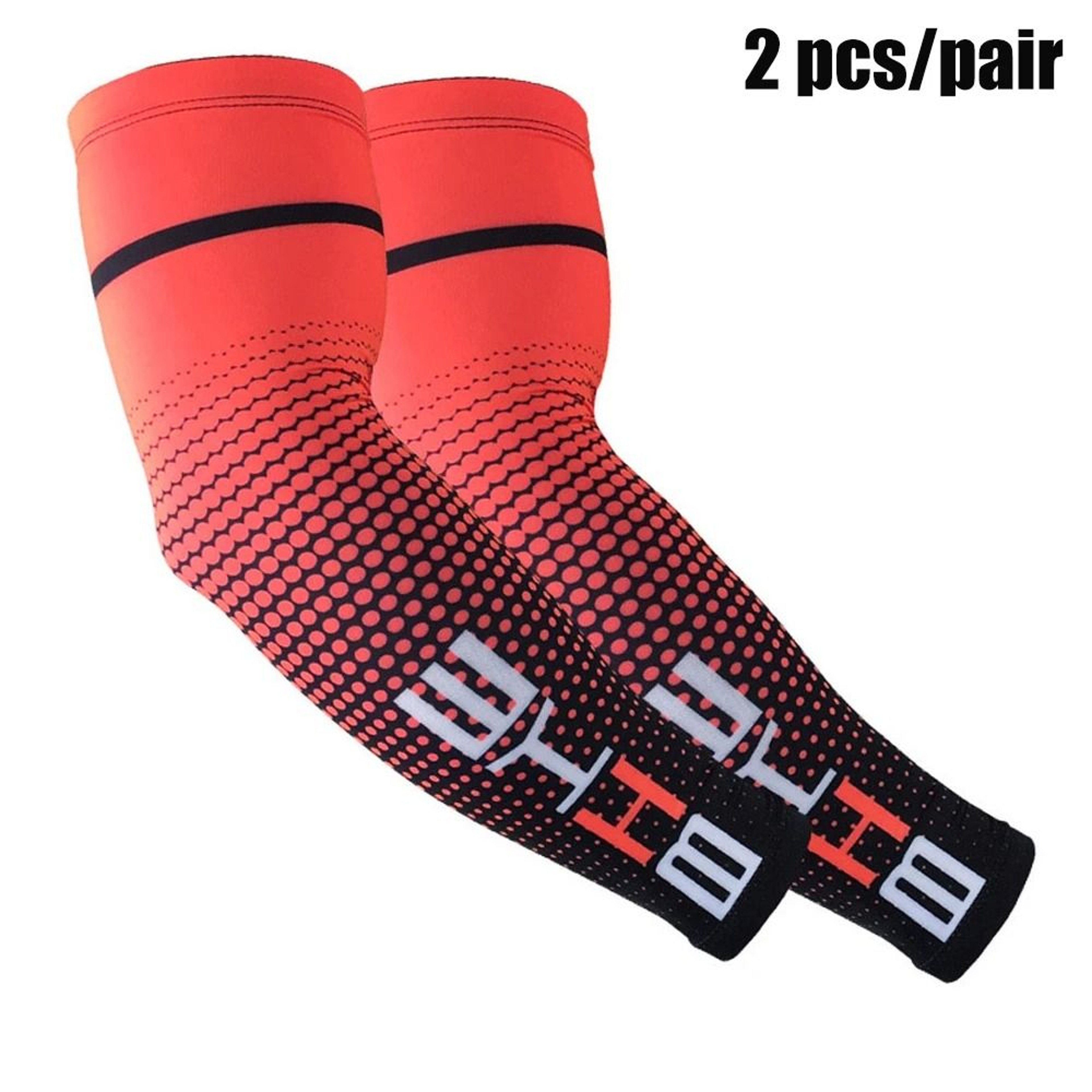 Unisex Cycling Running Sports Cooling Arm Sleeves 1 Pair 6