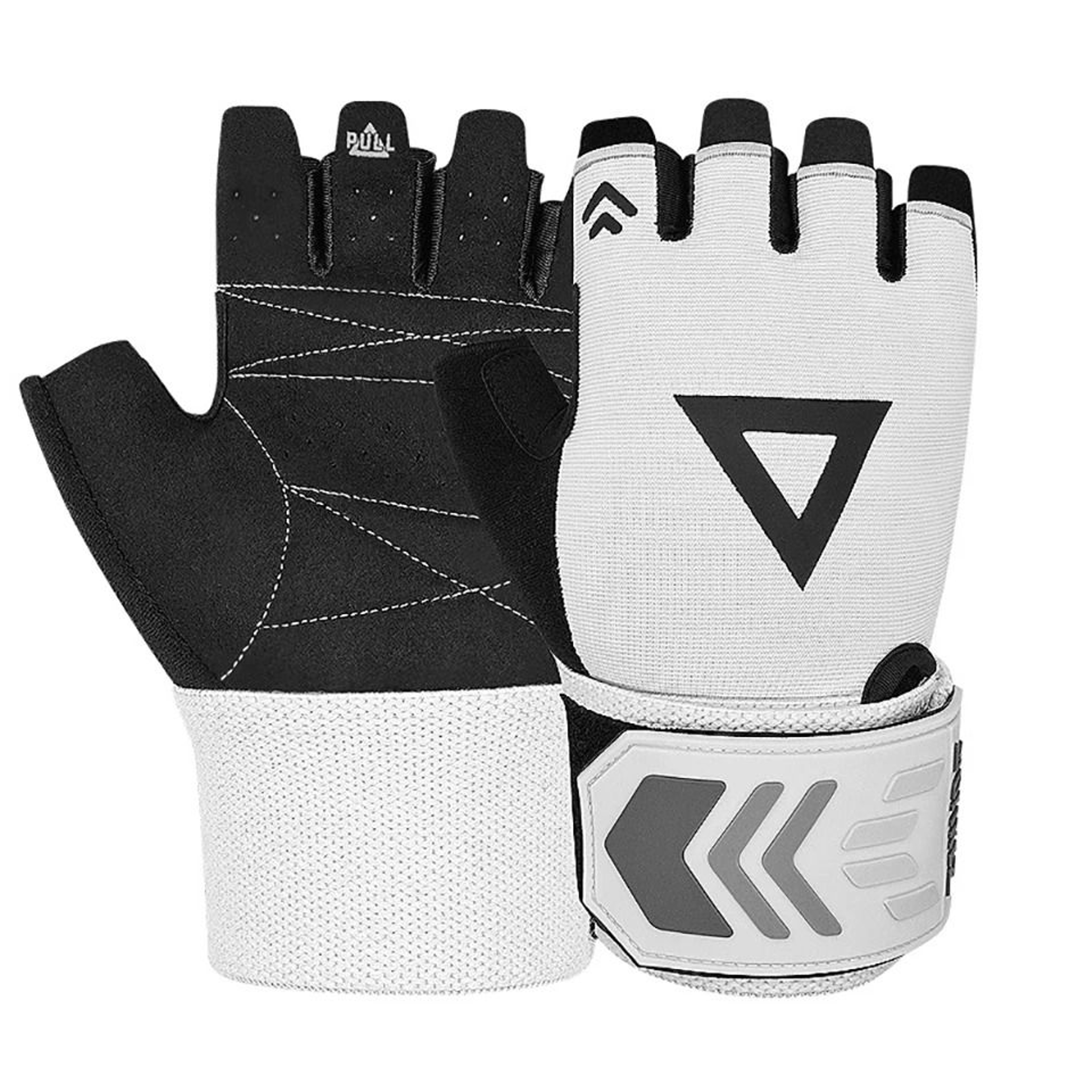 AOLIKES Breathable Weightlifting Gym Gloves With Integrated Wristband Wrap Support 1 Pair 7