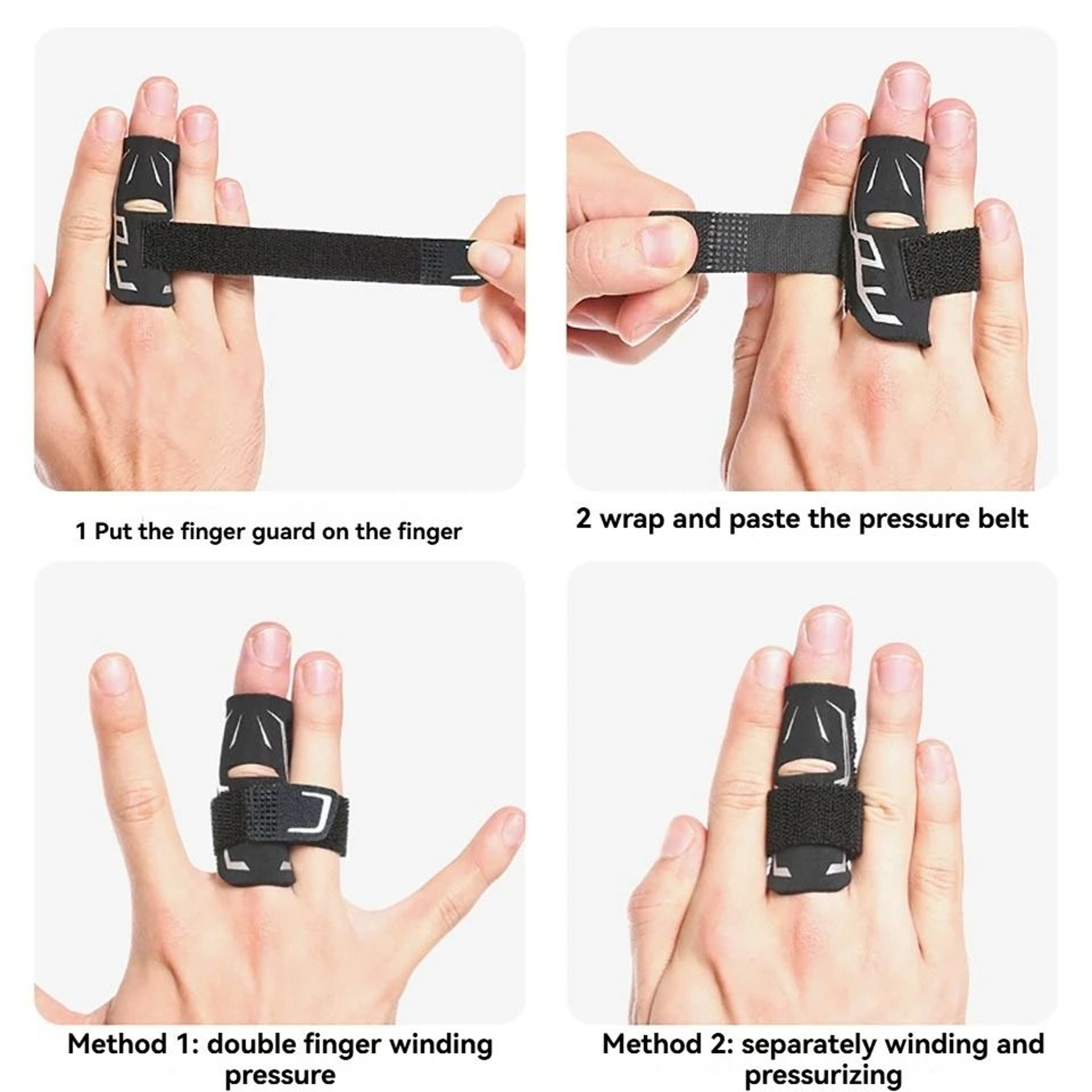 AOLIKES Adjustable Finger Splint Brace For Basketball  Sports 3