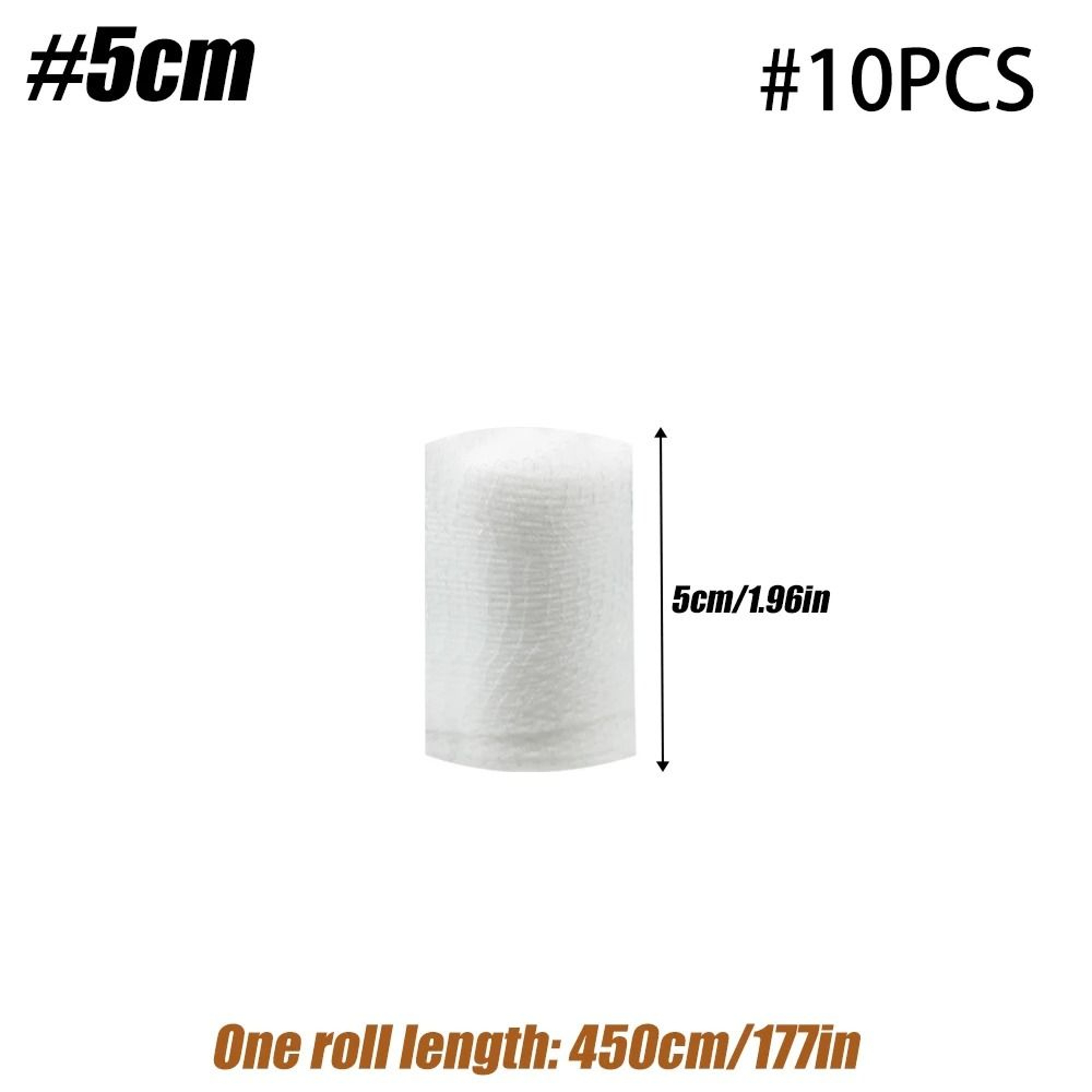 Premium Woven Stretch Gauze Bandage Rolls For Primary Wound Care 7