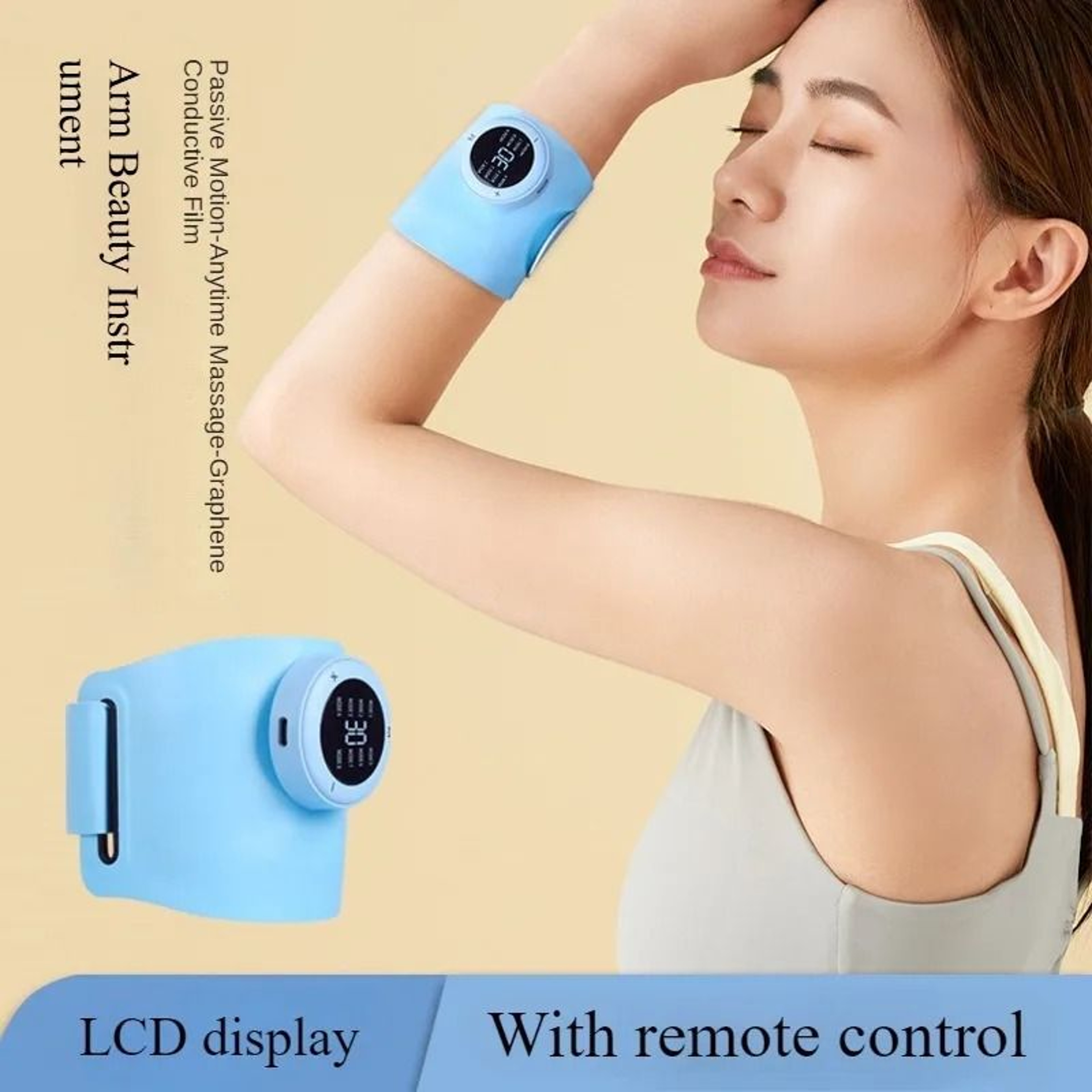 Professional Wireless MultiZone Arm  FullBody Massager  DeepTissue Compression  FatBurning Recovery 0