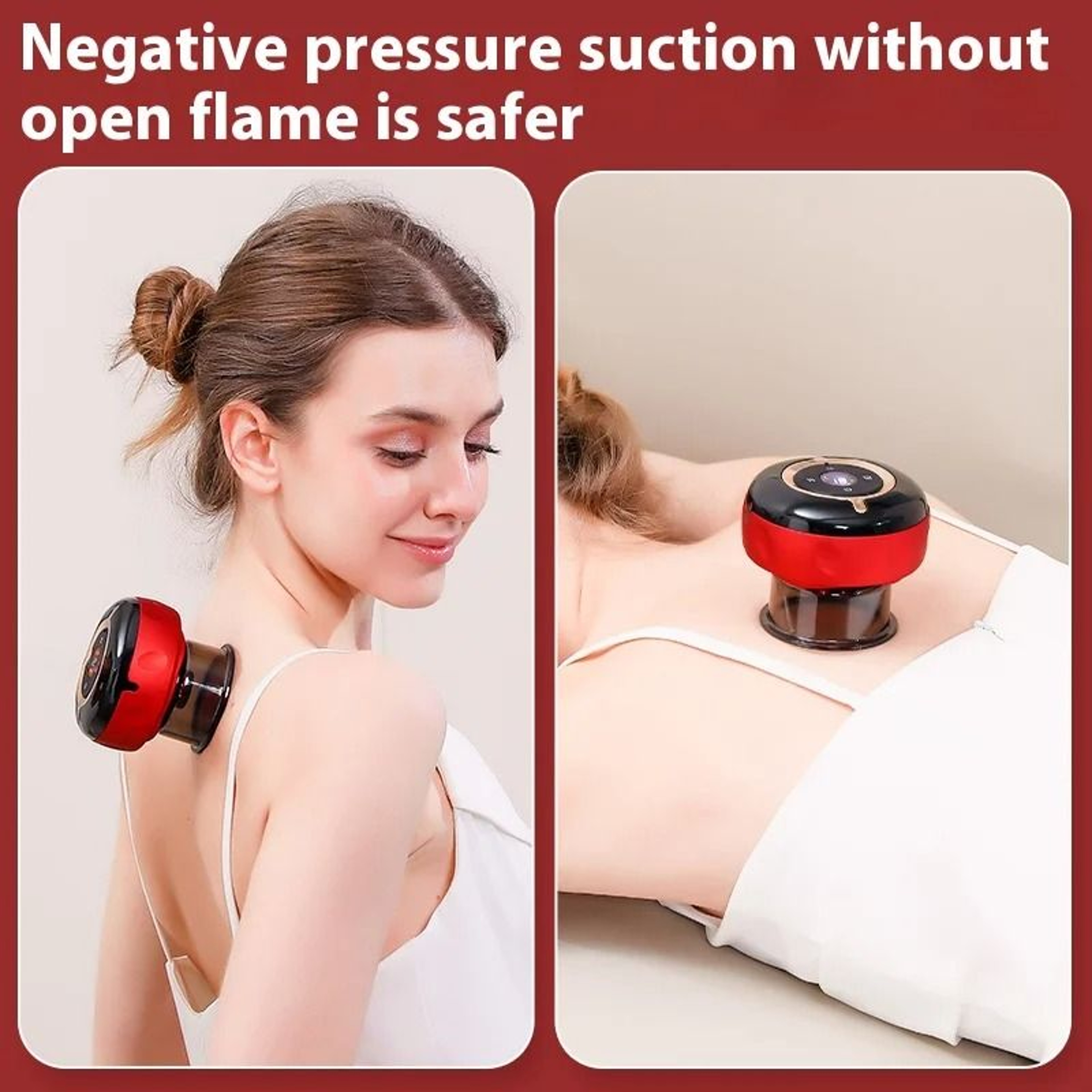 Smart Electric Cupping Massager With Heat  Remote Control 5