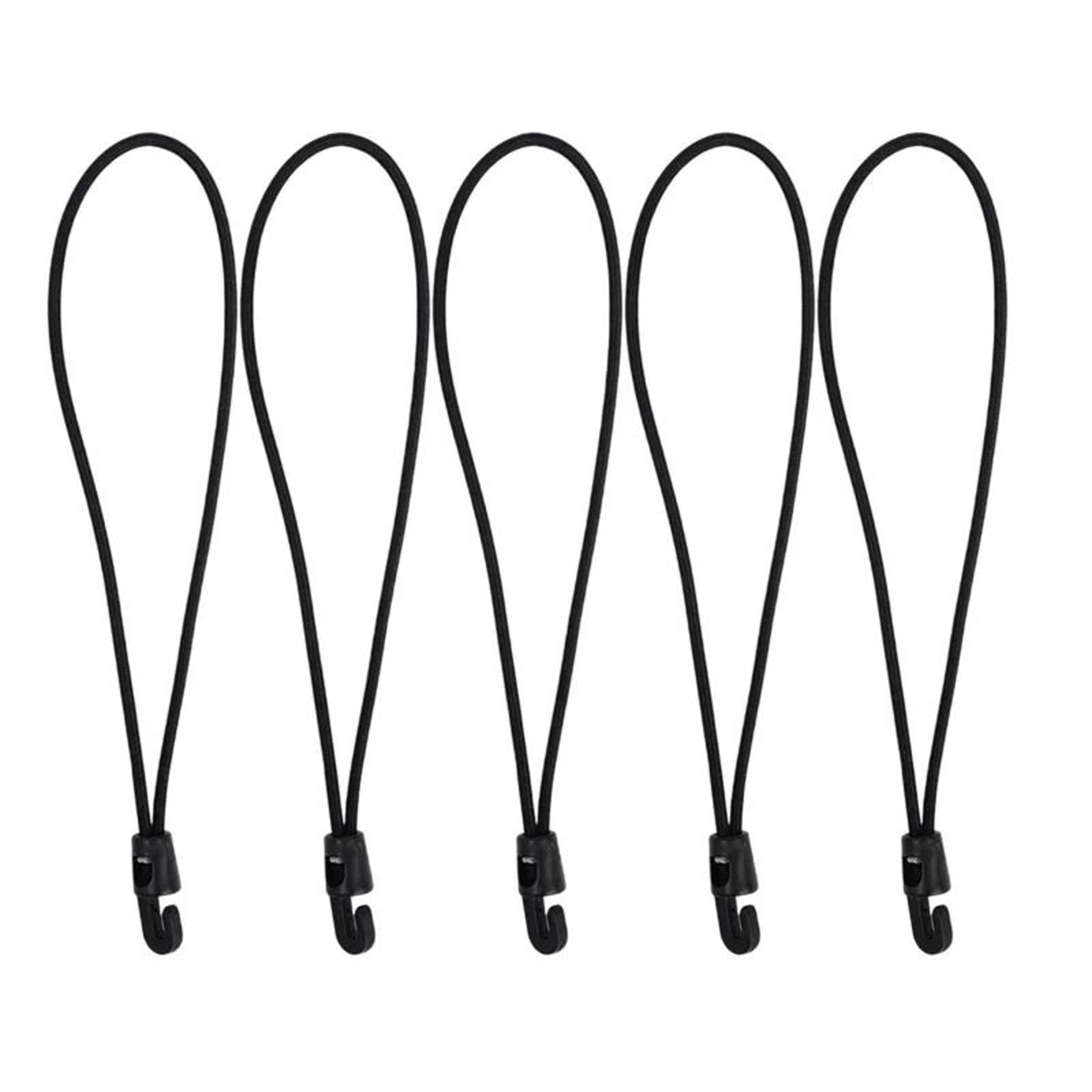 110Pcs Bungee Cords With Hooks High Elasticity Rubber Tensioners 13