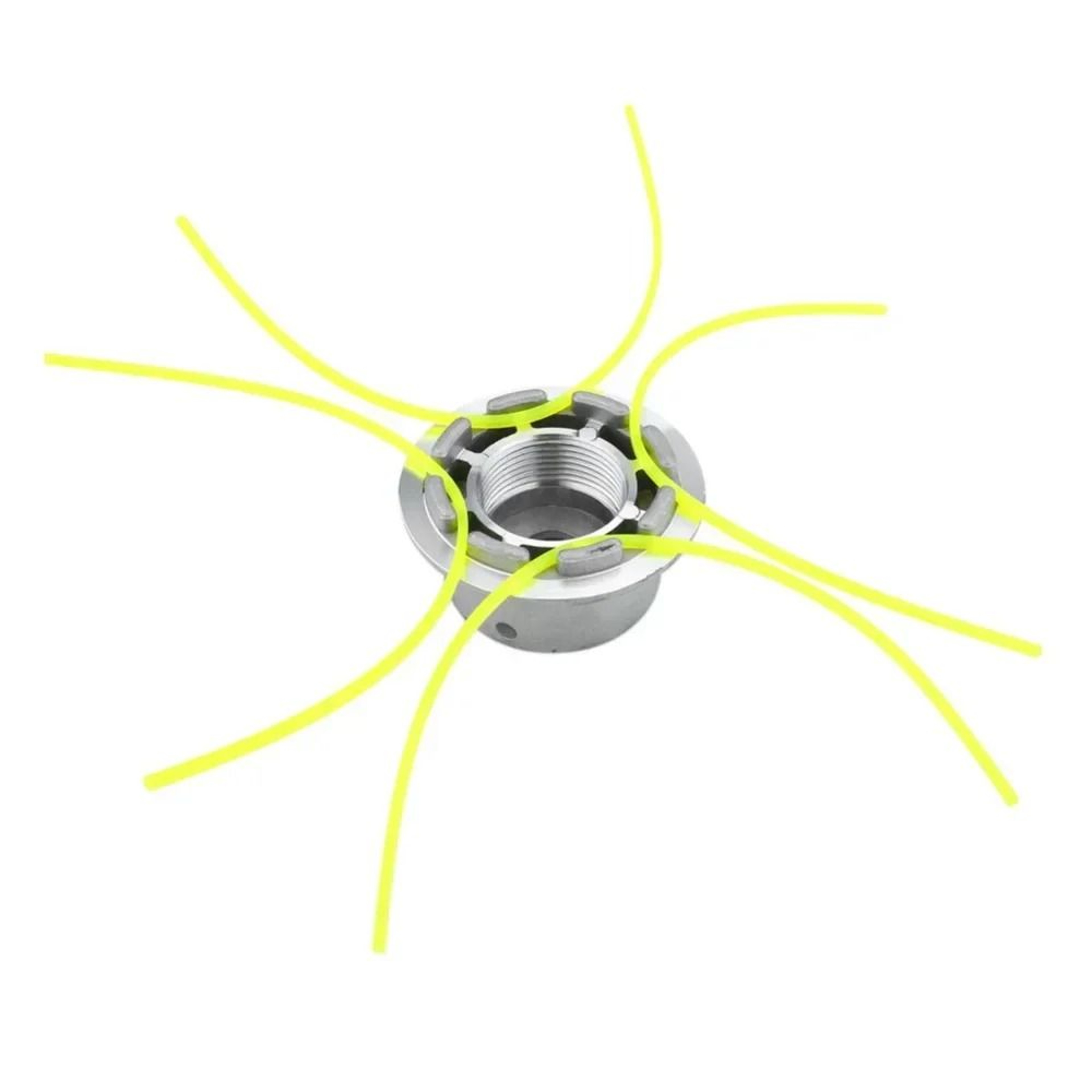 1Pc Universal Aluminum Grass Trimmer Head With 4 Lines For Brush Cutter 3