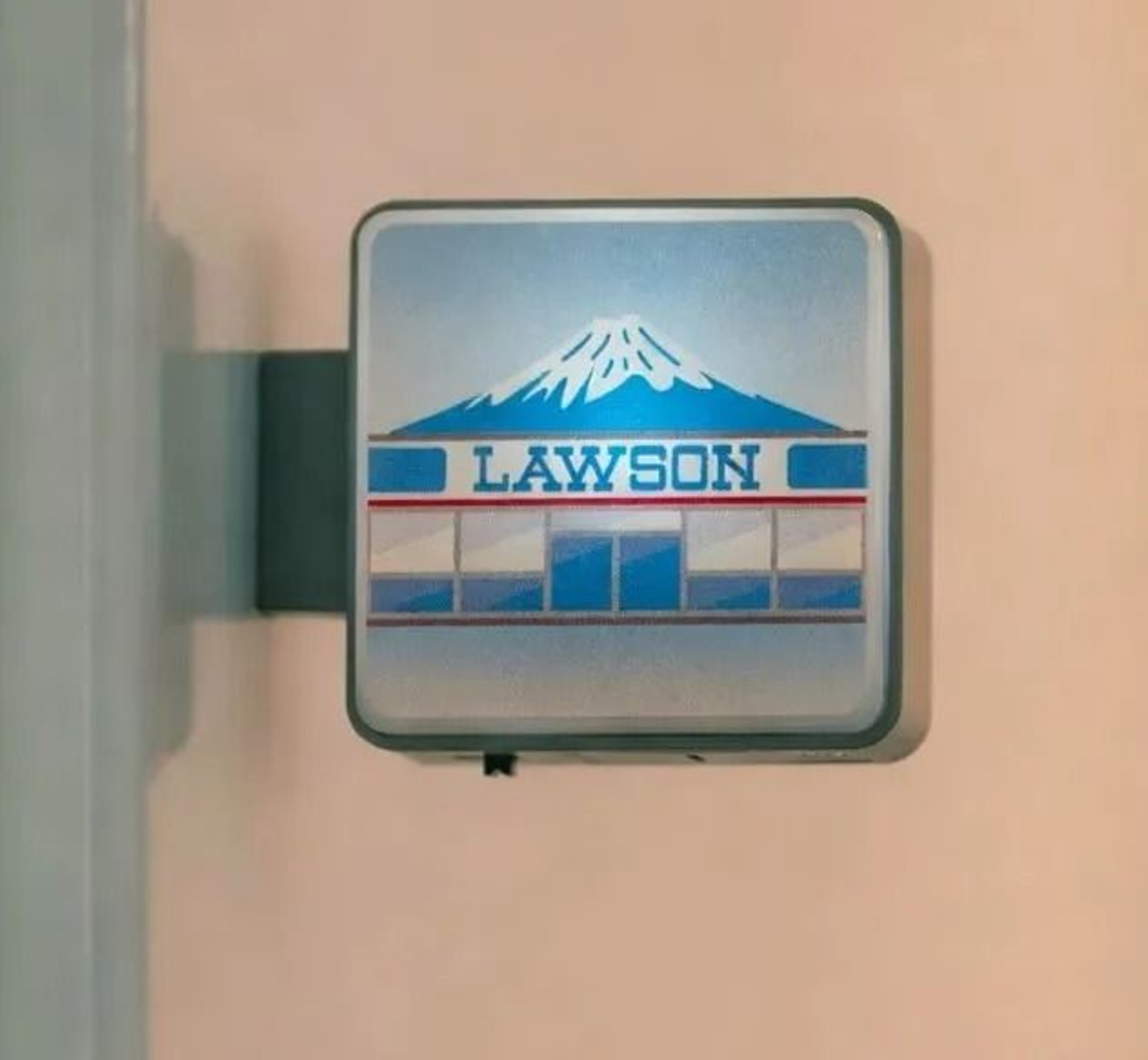 1Pc Dotonbori Glico  Lake Kawaguchiko Lawson Sign Fridge Magnet Sticker 1