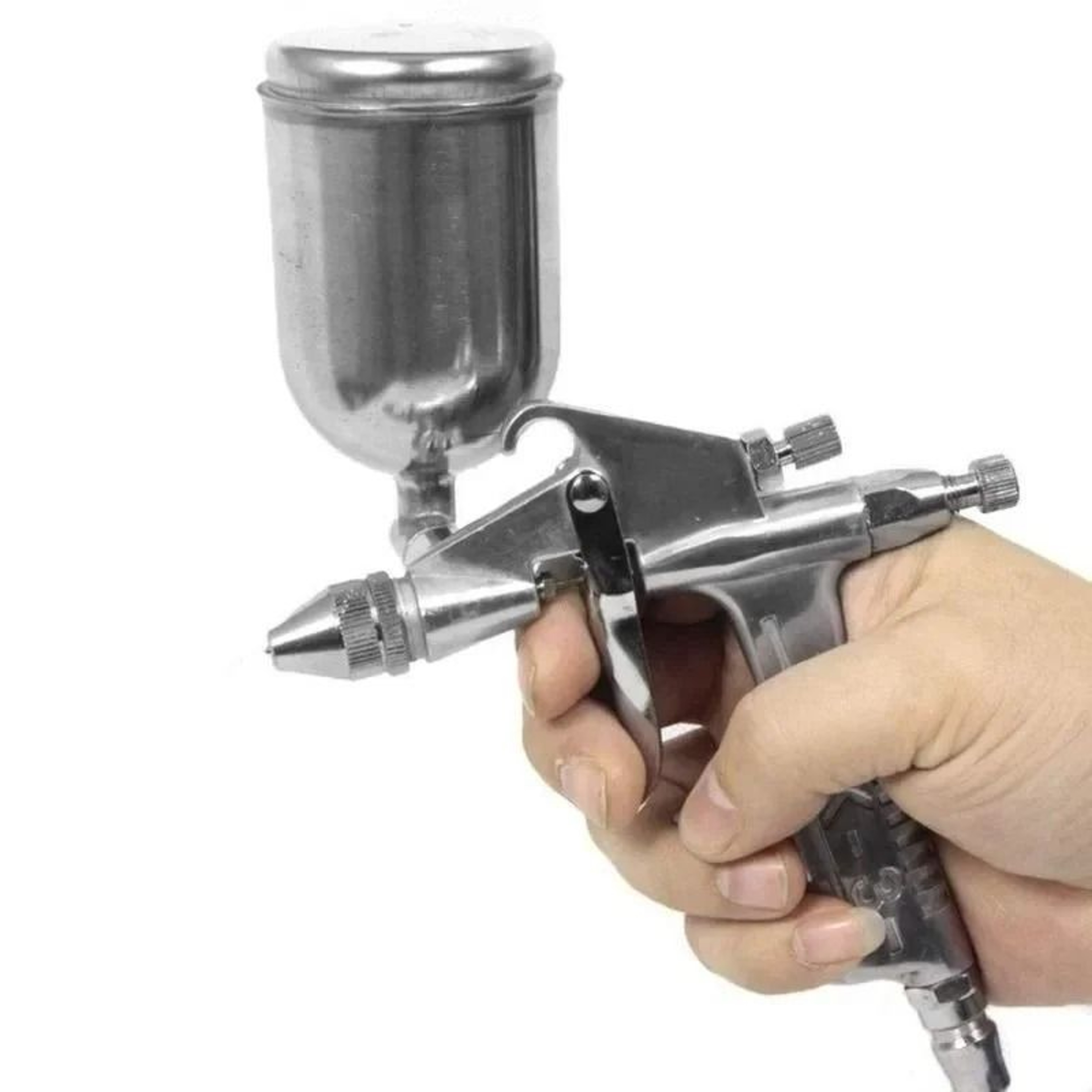 1Pc Mini 125Ml Air Spray Gun 05Mm Nozzle Professional Pneumatic Airbrush 2