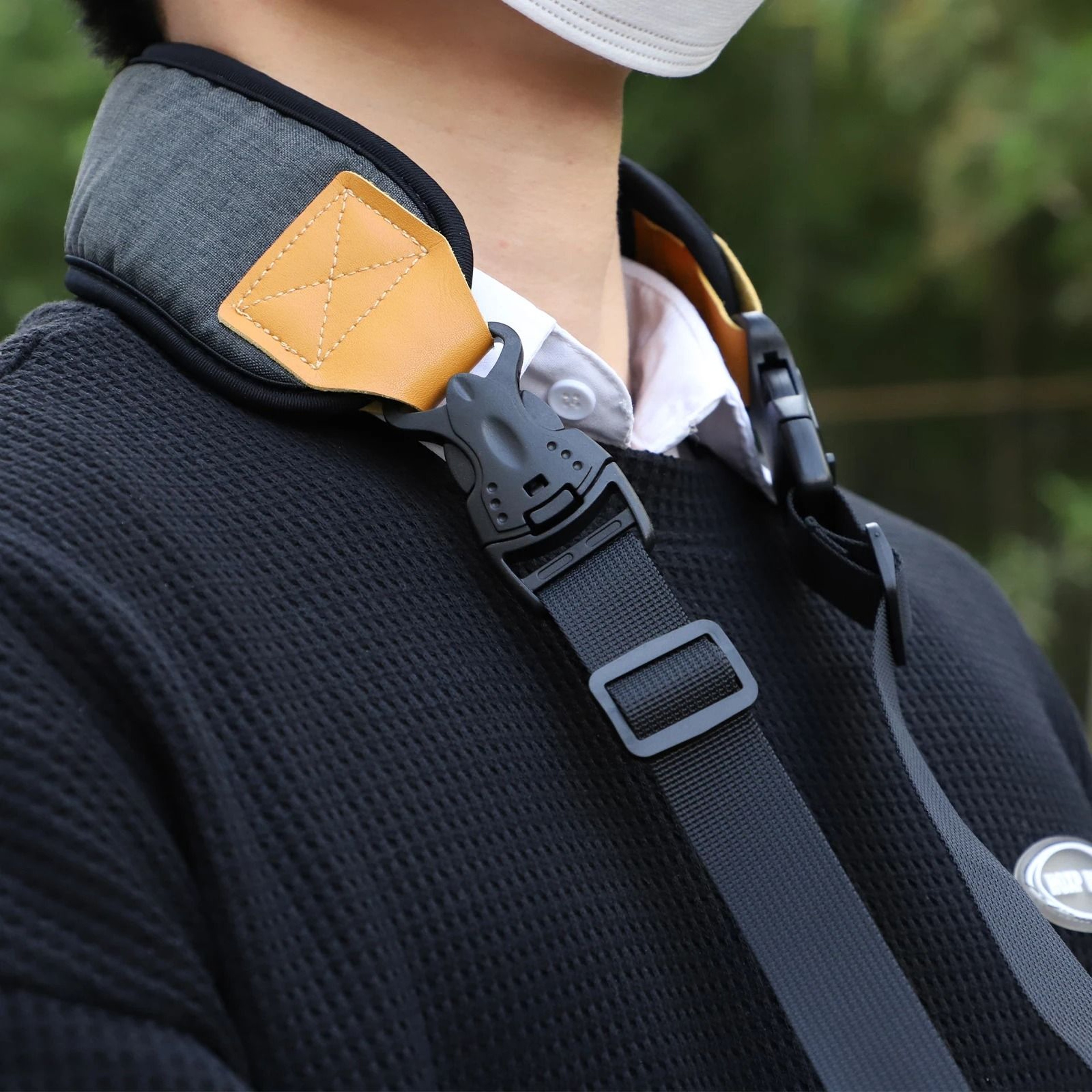 Adjustable Dual Hook Shoulder Neck Strap And Stress Reliever Lanyard For DJI RS 3 Mini Gimbal 3