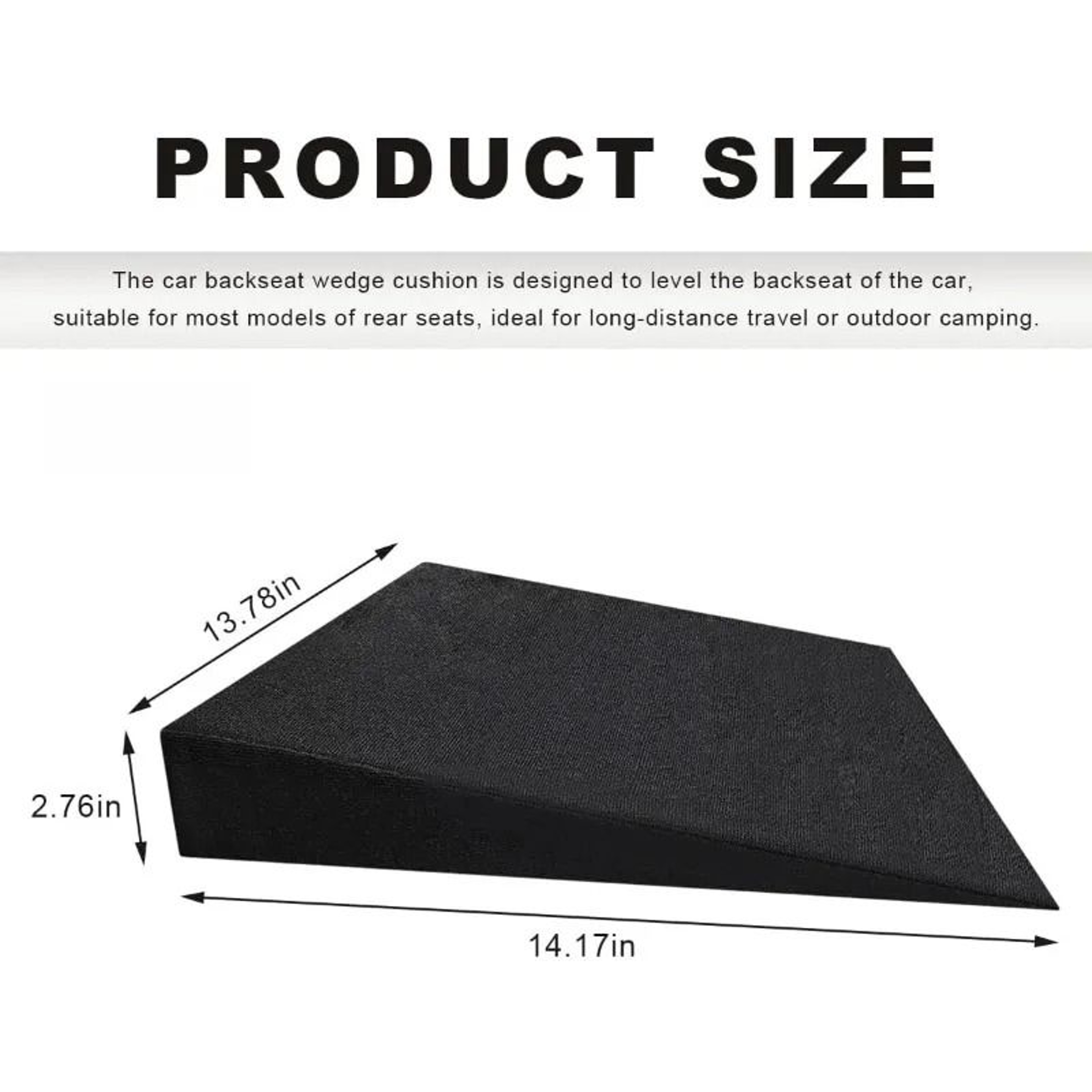Memory Foam Car Seat Leveling Pad And Height Increase Cushion 4
