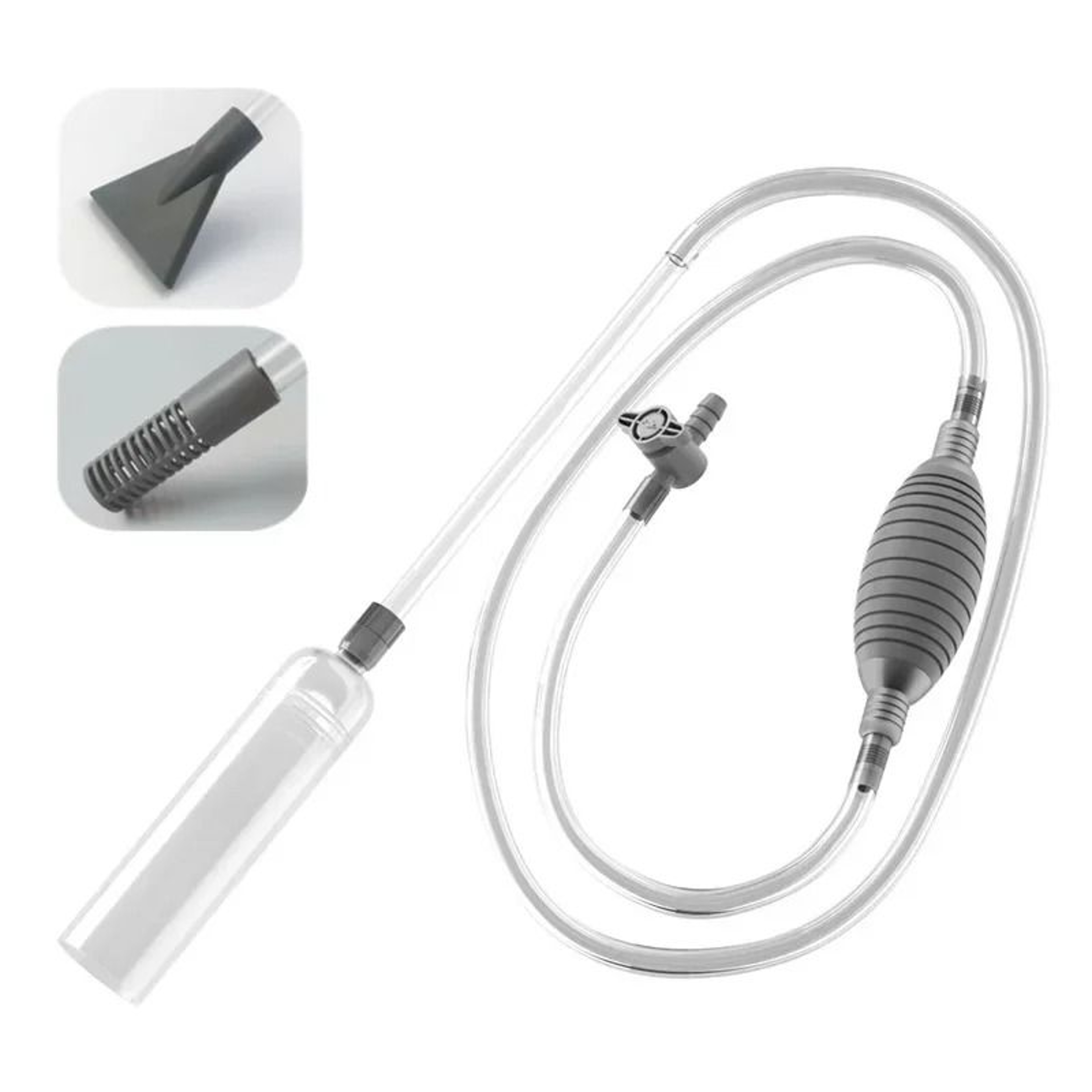 Manual Fish Tank Water Changer And Sand Washer Siphon Pump 5