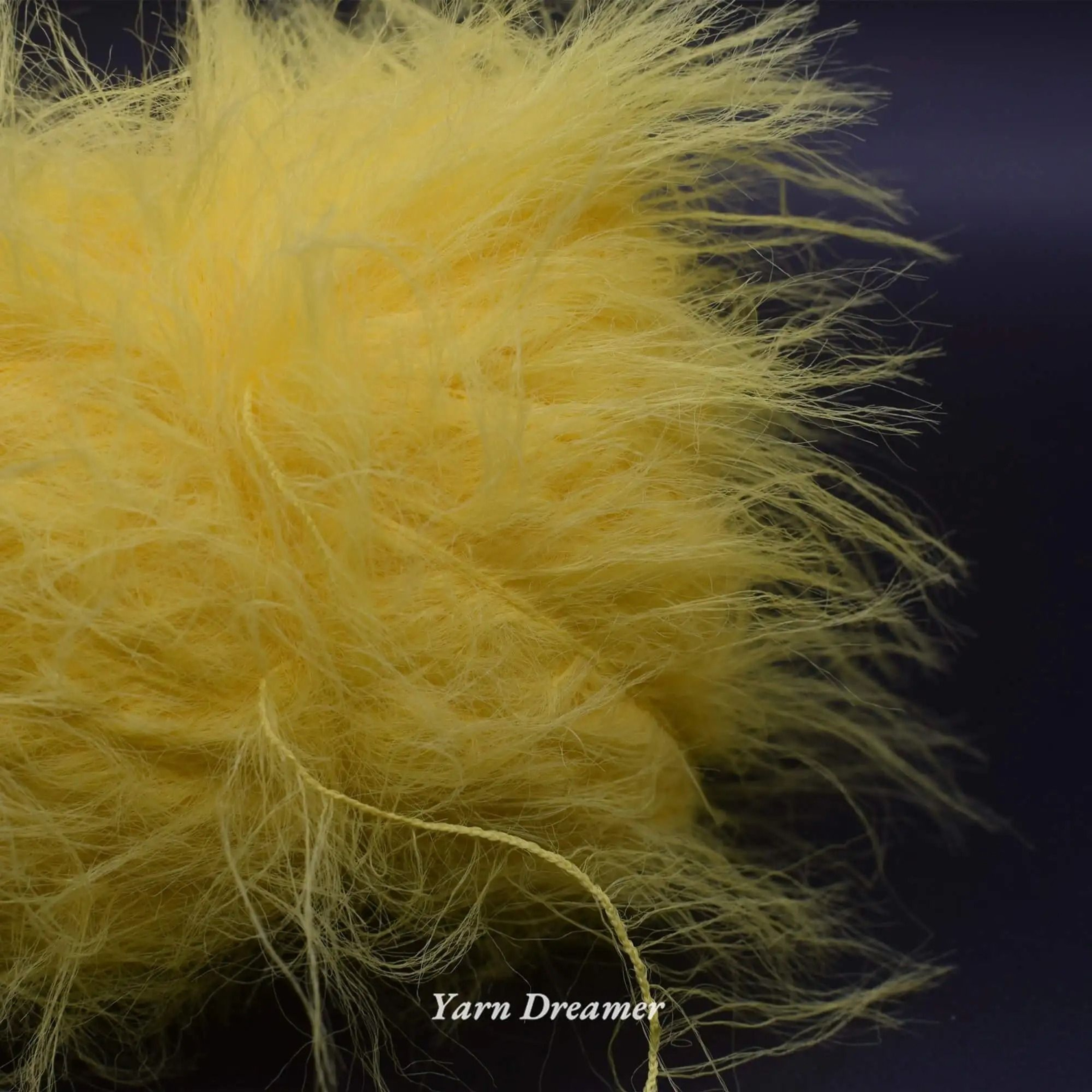 Soft Plush Fur Yarn 100g Fluffy Puffy Crochet And Knitting Wool Yarn 12