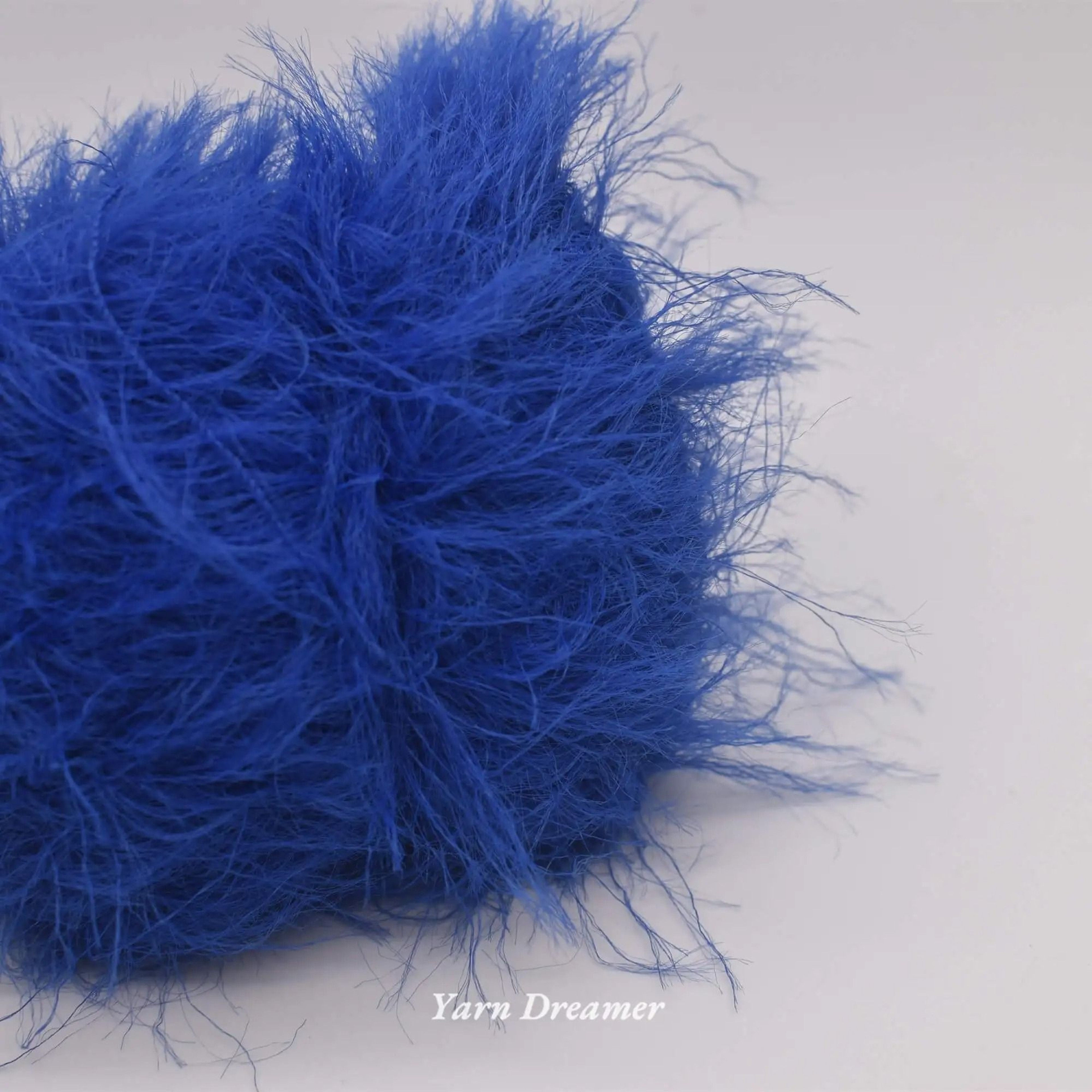 Soft Plush Fur Yarn 100g Fluffy Puffy Crochet And Knitting Wool Yarn 6