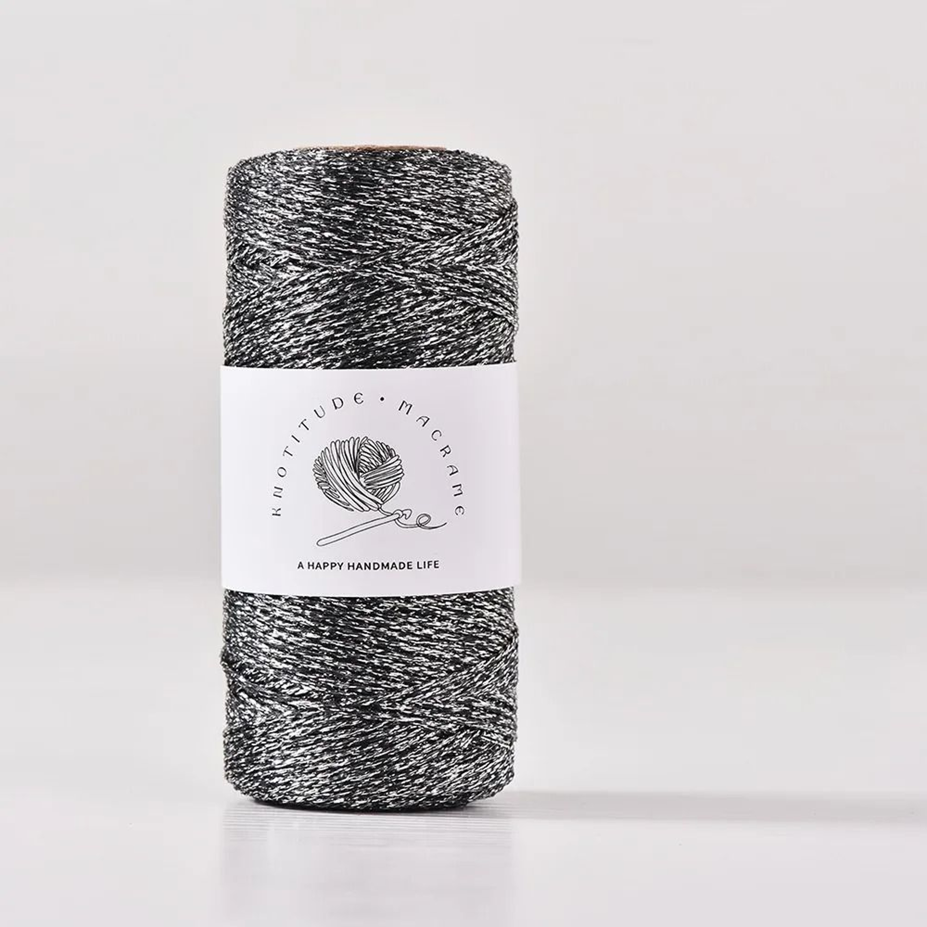 1mm Metallic Glitter Yarn Gold Silver Cord Thread For Knitting Crochet And Gift Wrapping 11