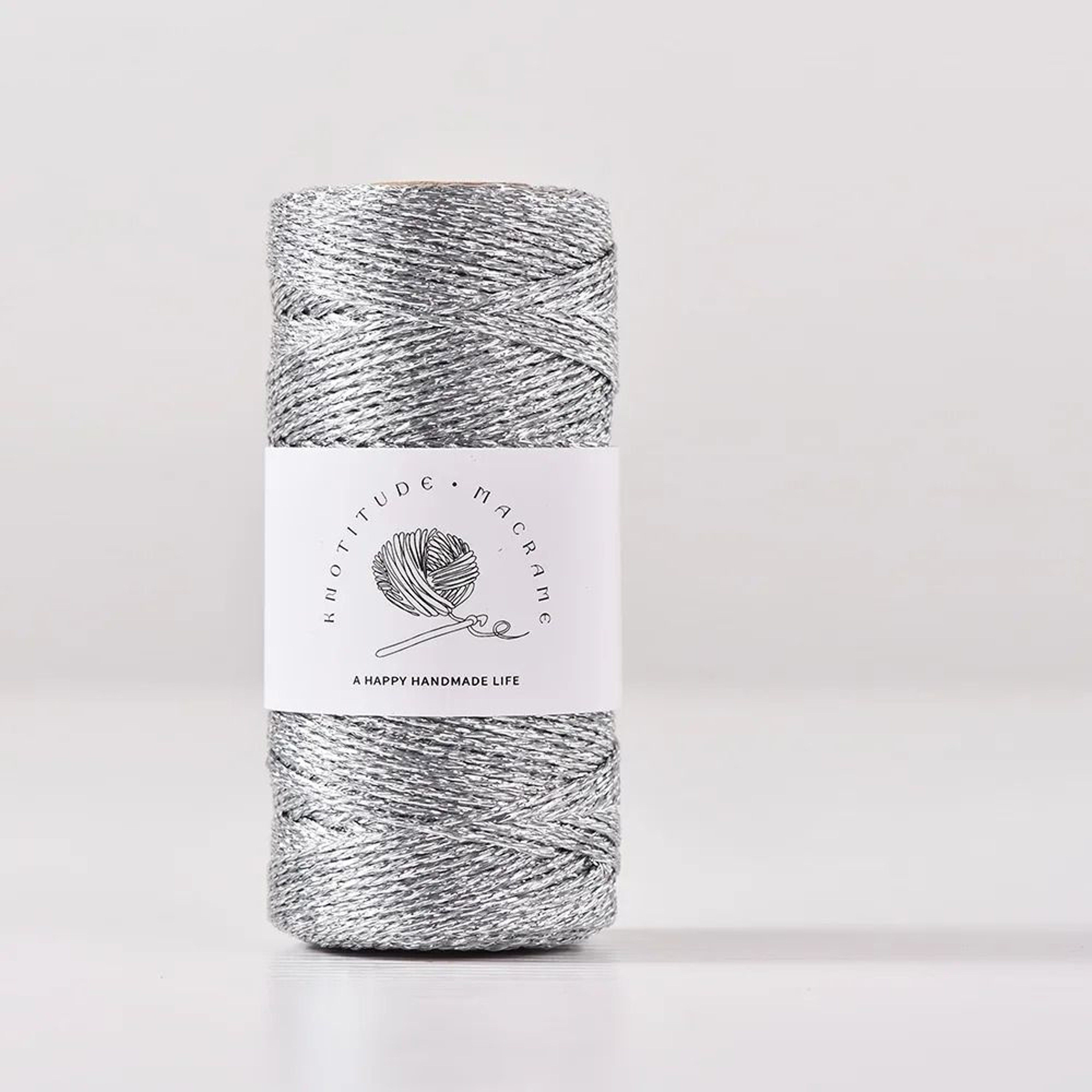 1mm Metallic Glitter Yarn Gold Silver Cord Thread For Knitting Crochet And Gift Wrapping 8