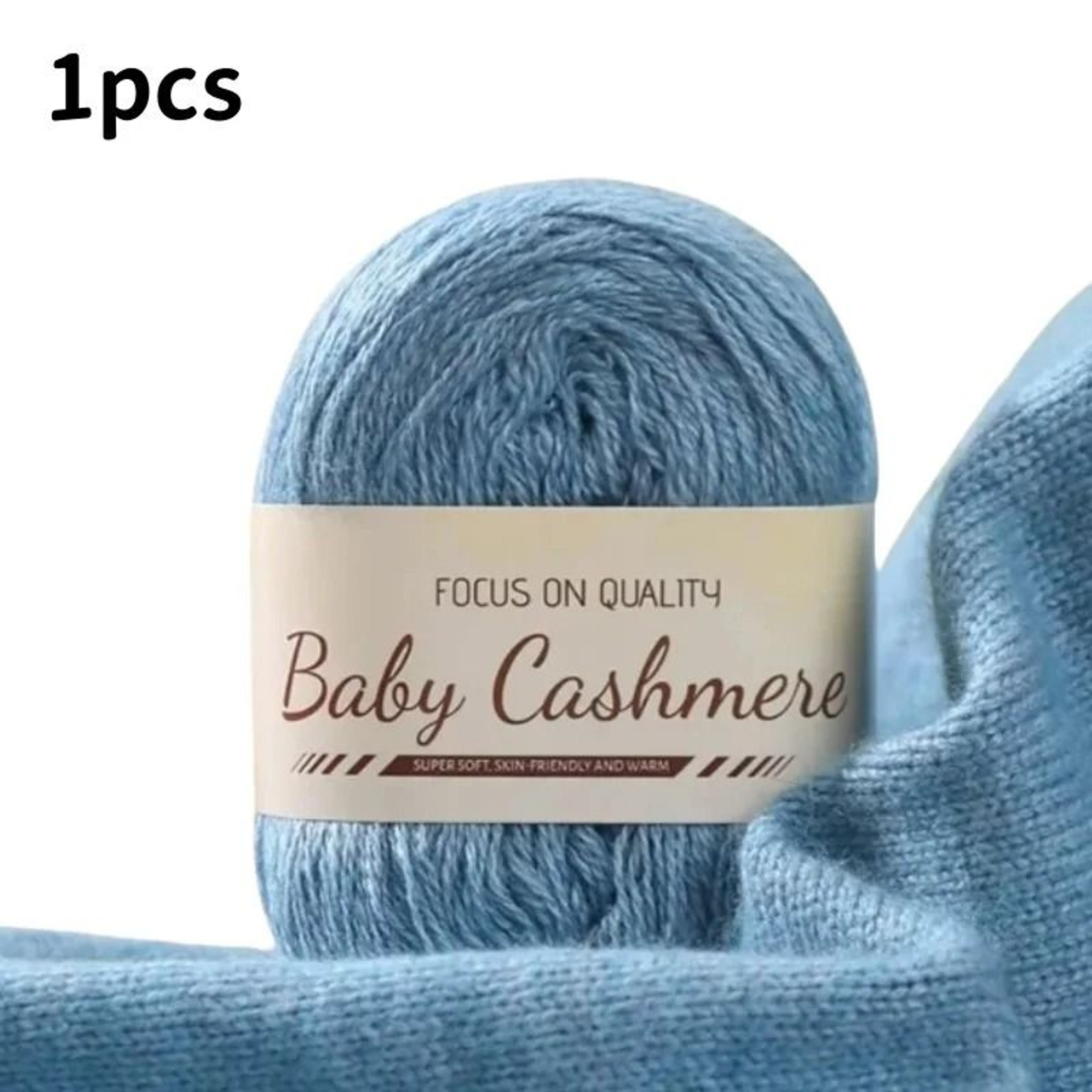 50g UltraSoft Mohair Cashmere Yarn Roll Thin Fluffy Wool Thread For Hand Crochet And DIY Fine Knitt 1