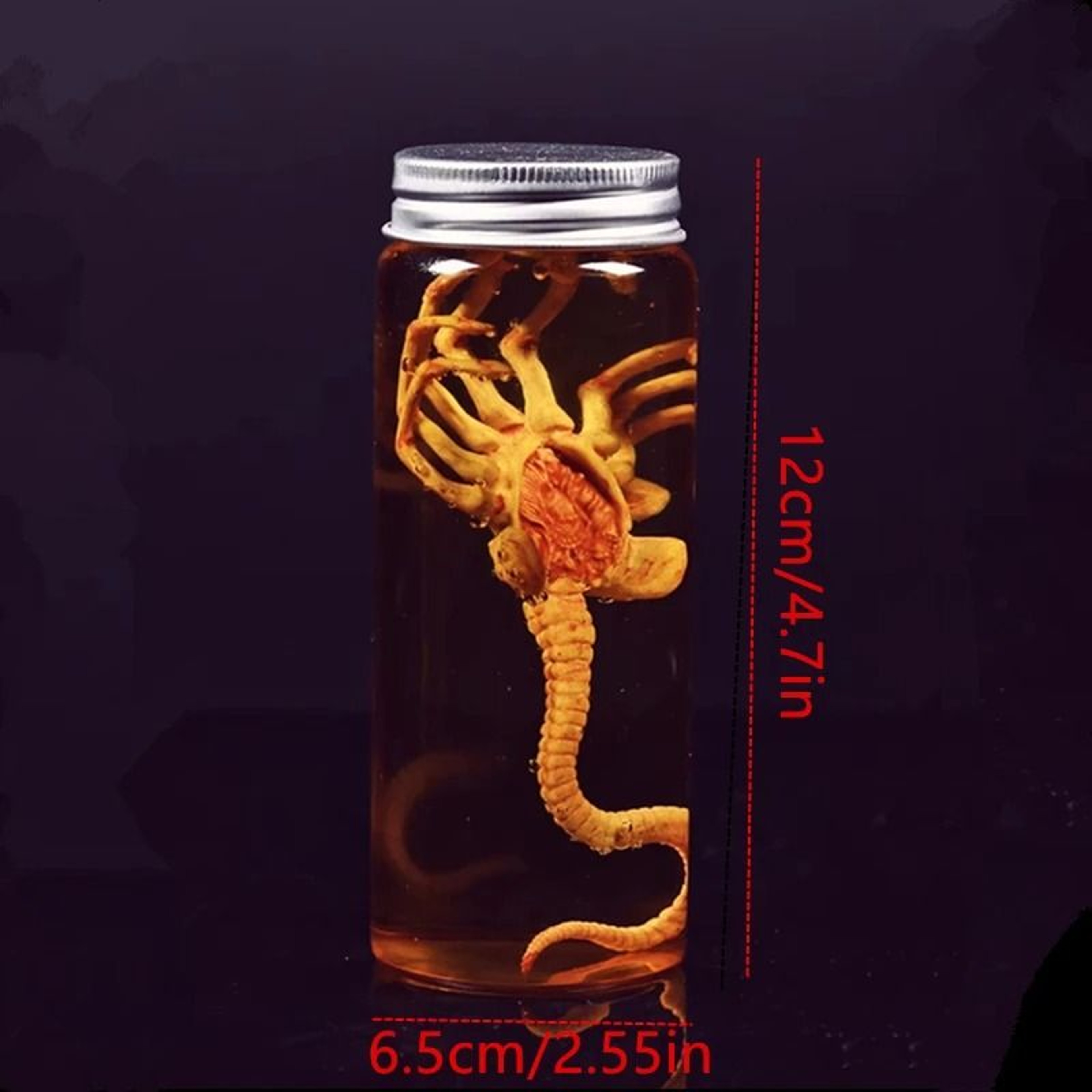 Alien Xenomorph Specimen Jar Prop Replica Facehugger Embryo Containment Pod 1
