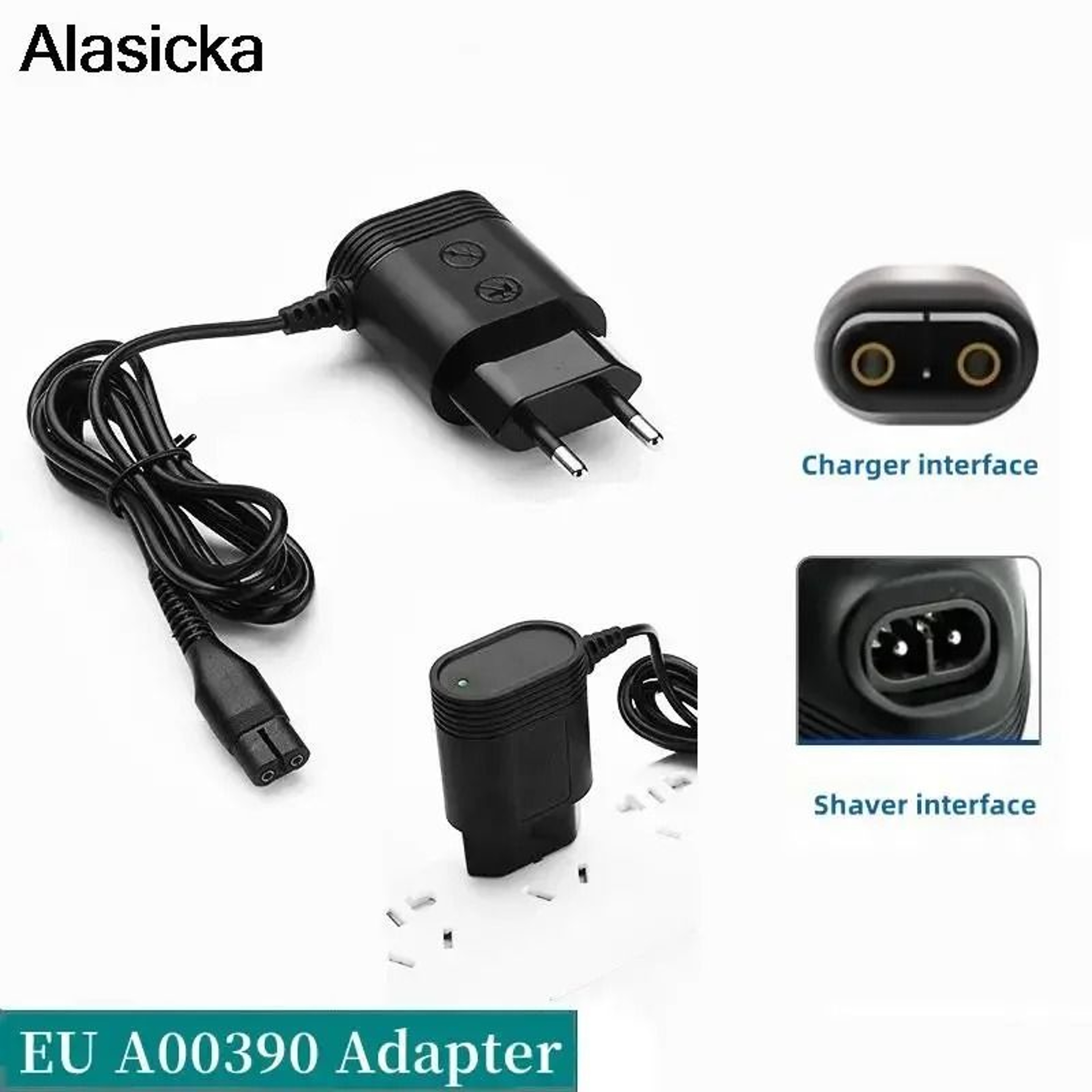 43V Charger Cable Fit Philips Norelco OneBlade QP2520 QP252090 QP252070 2