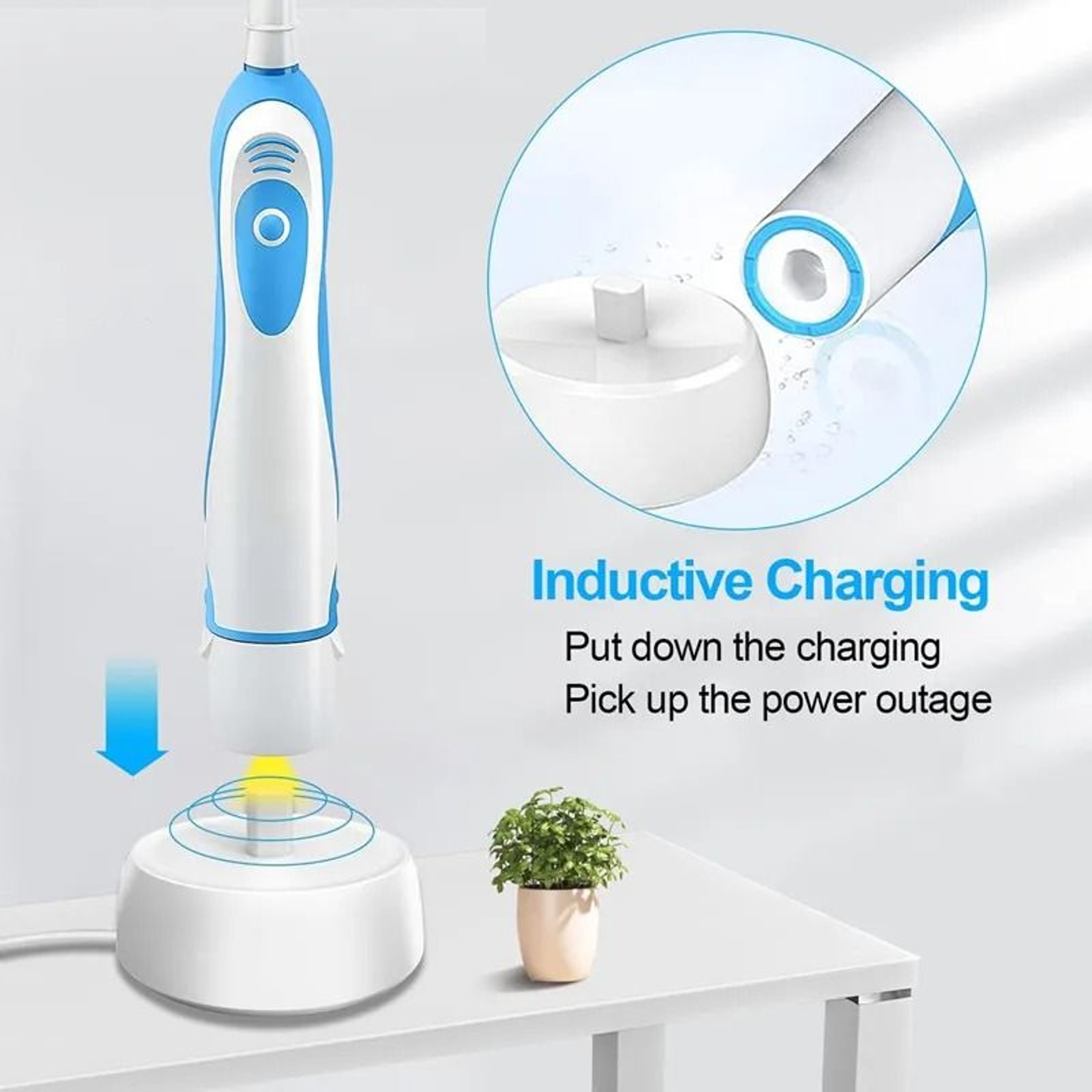 USB Waterproof Inductive Charger Fit Braun OralB Model 3757 D12 P2000 P7000 4