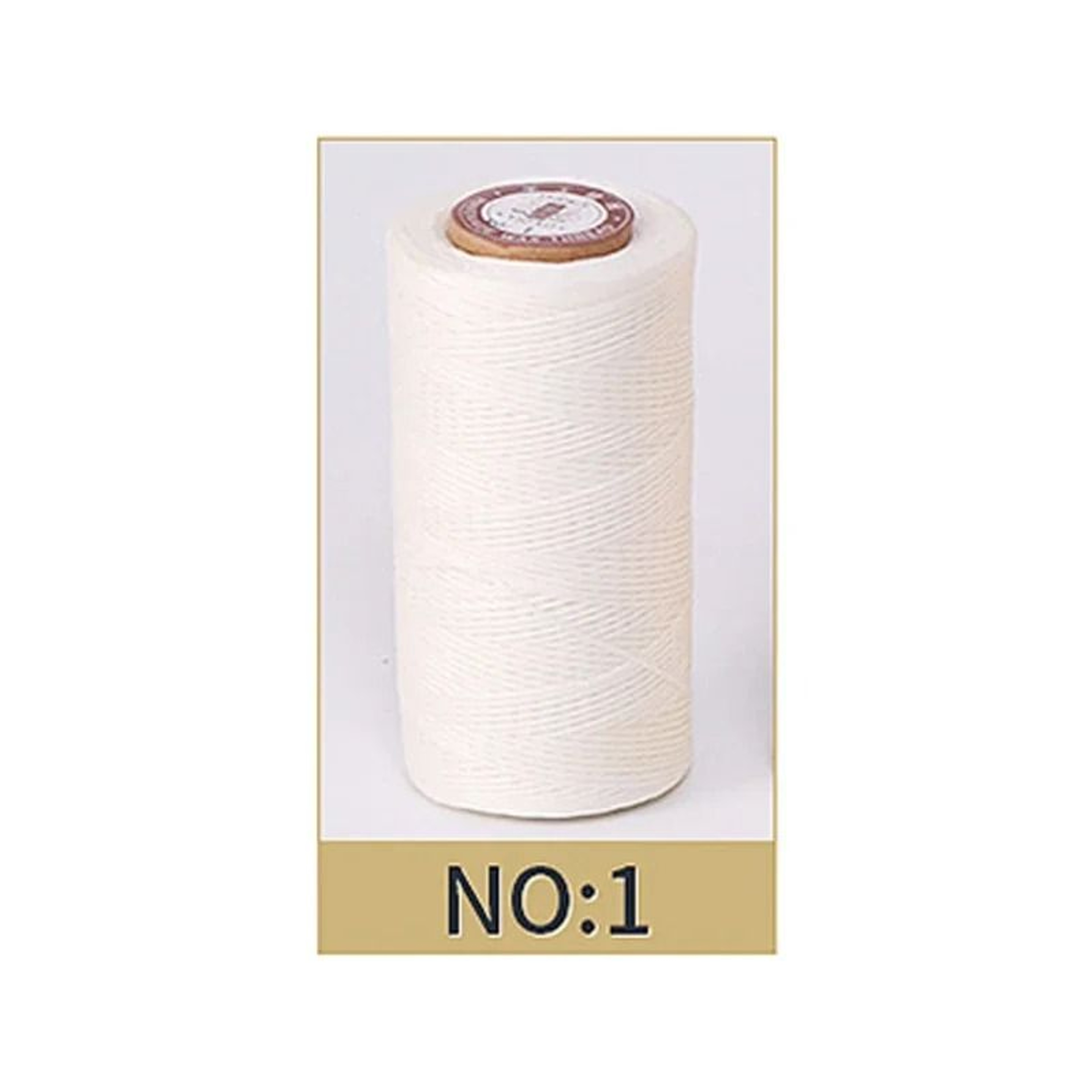 50M 08mm Flat Waxed Thread For Leathercraft Hand Stitching  DIY Handicrafts 2
