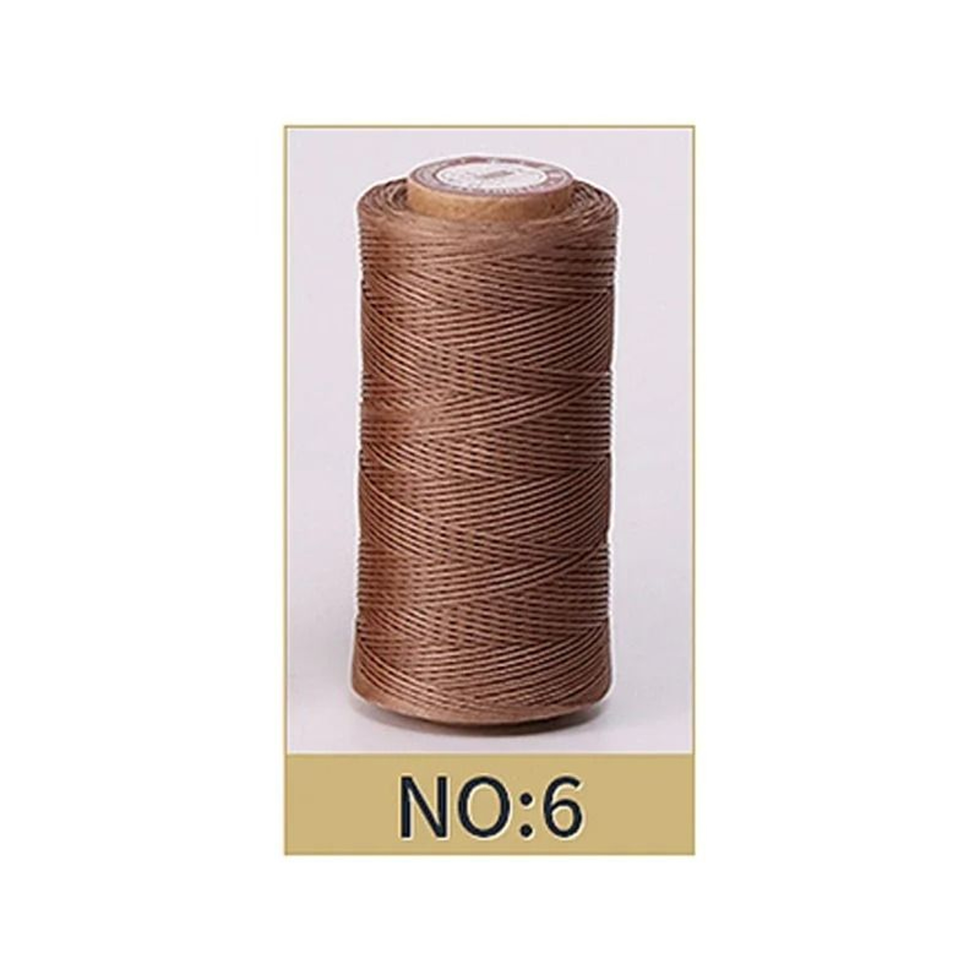 50M 08mm Flat Waxed Thread For Leathercraft Hand Stitching  DIY Handicrafts 7