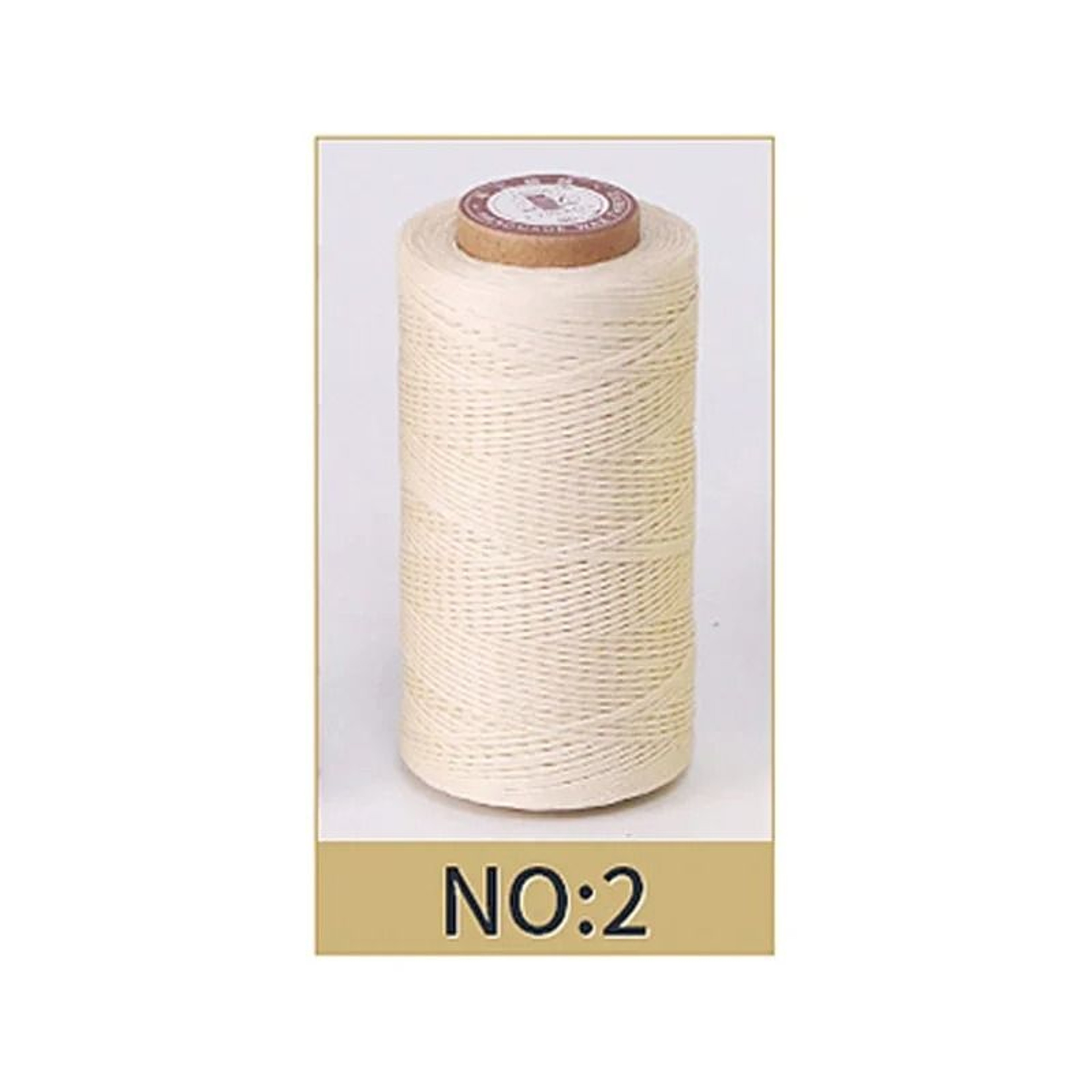 50M 08mm Flat Waxed Thread For Leathercraft Hand Stitching  DIY Handicrafts 3