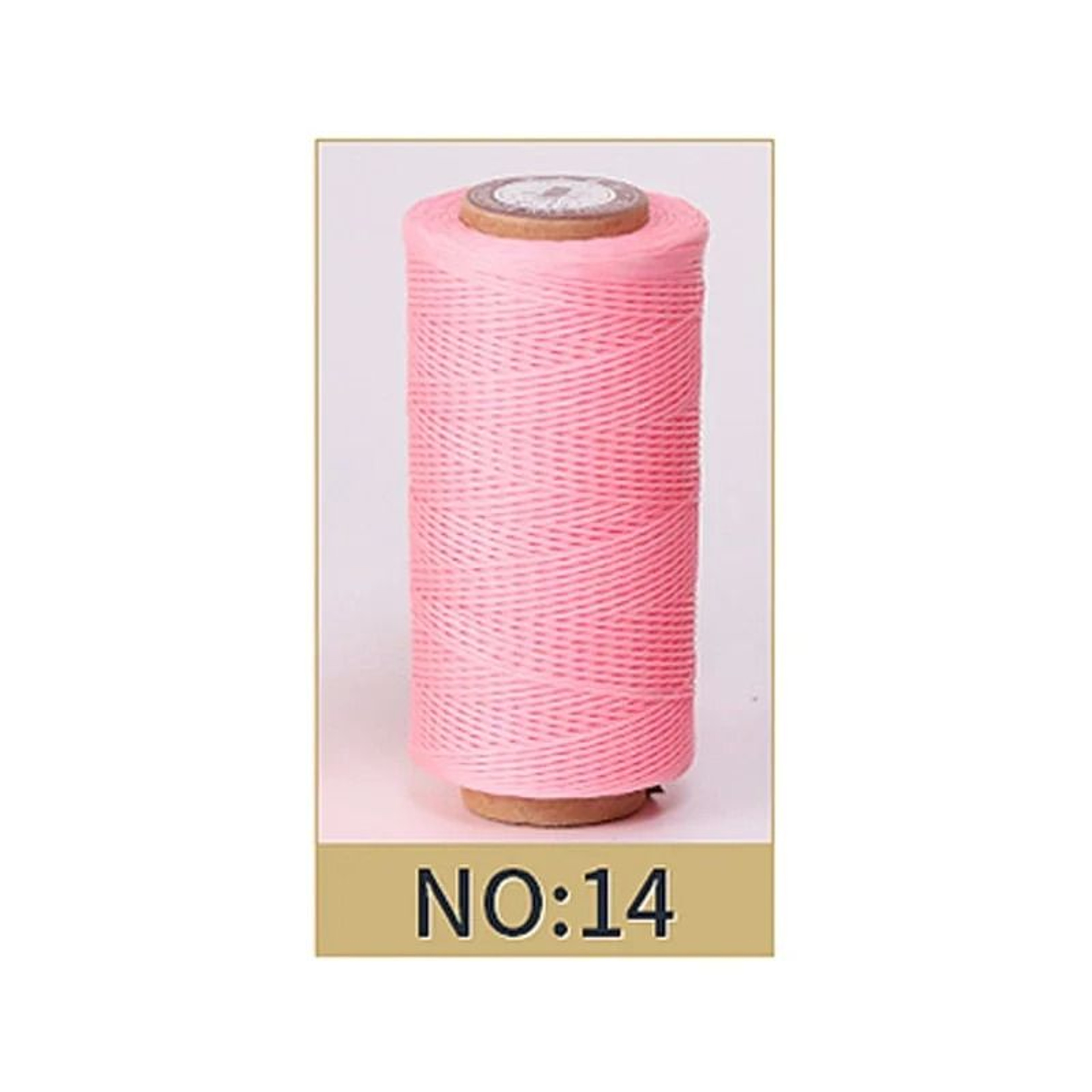 50M 08mm Flat Waxed Thread For Leathercraft Hand Stitching  DIY Handicrafts 15