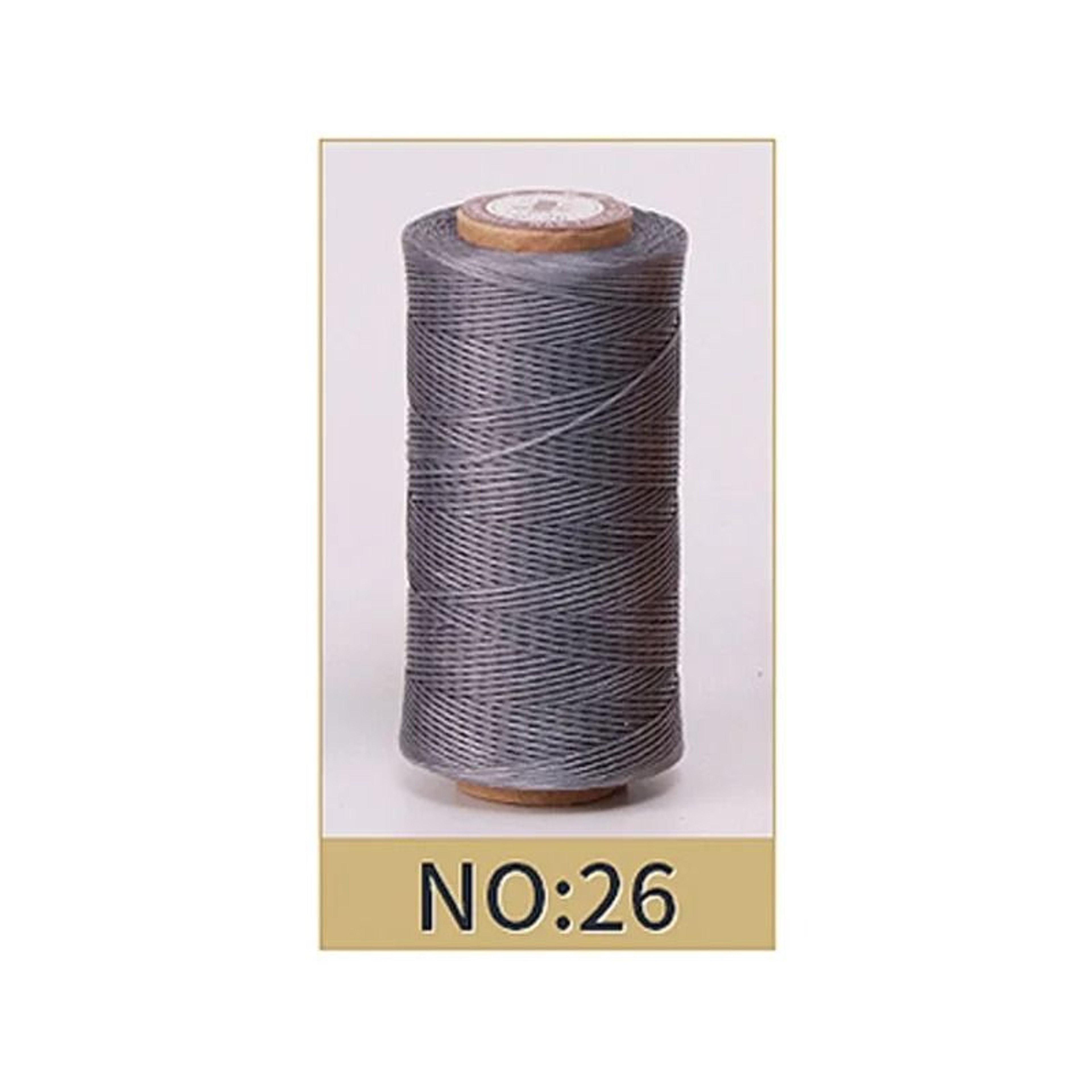 50M 08mm Flat Waxed Thread For Leathercraft Hand Stitching  DIY Handicrafts 27