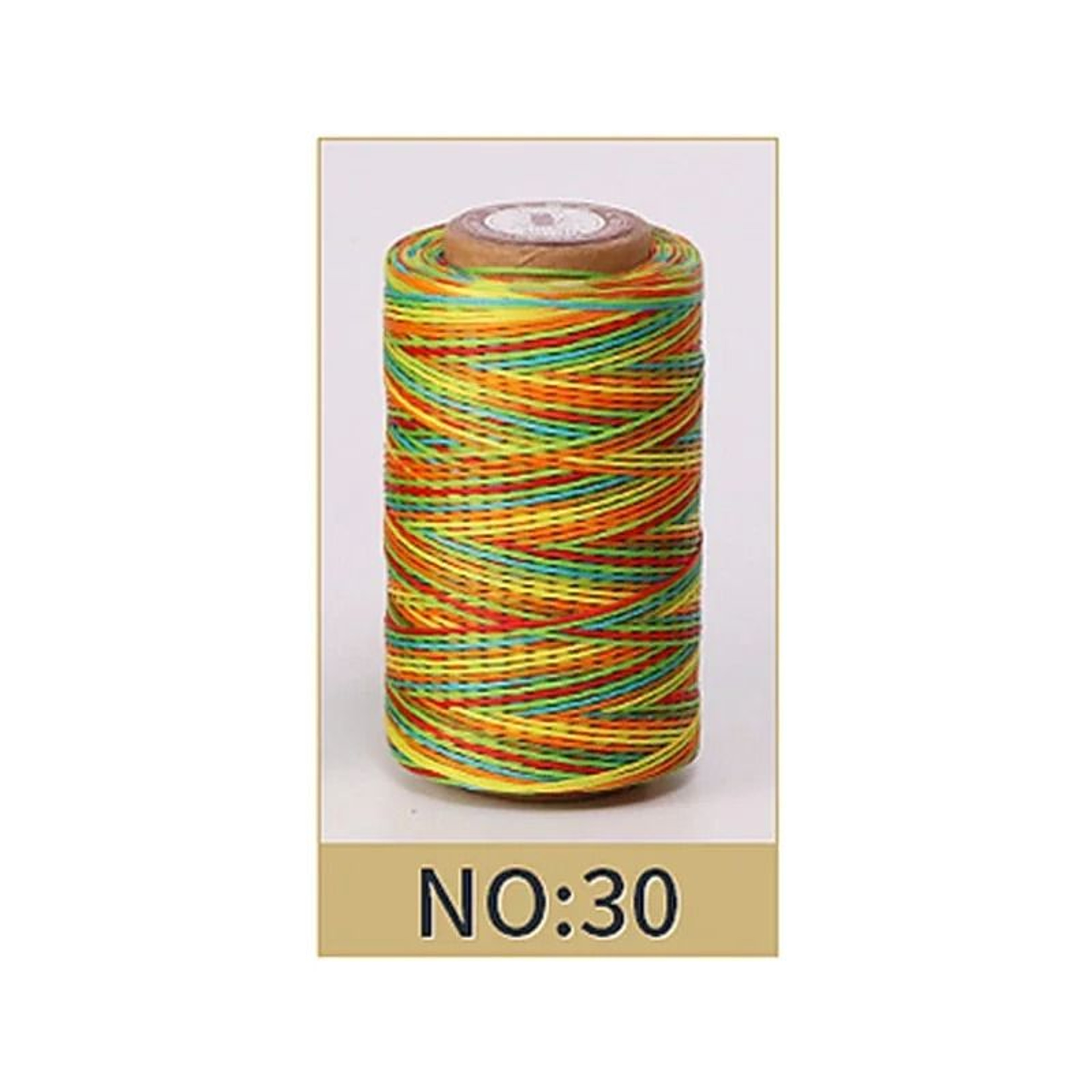 50M 08mm Flat Waxed Thread For Leathercraft Hand Stitching  DIY Handicrafts 29