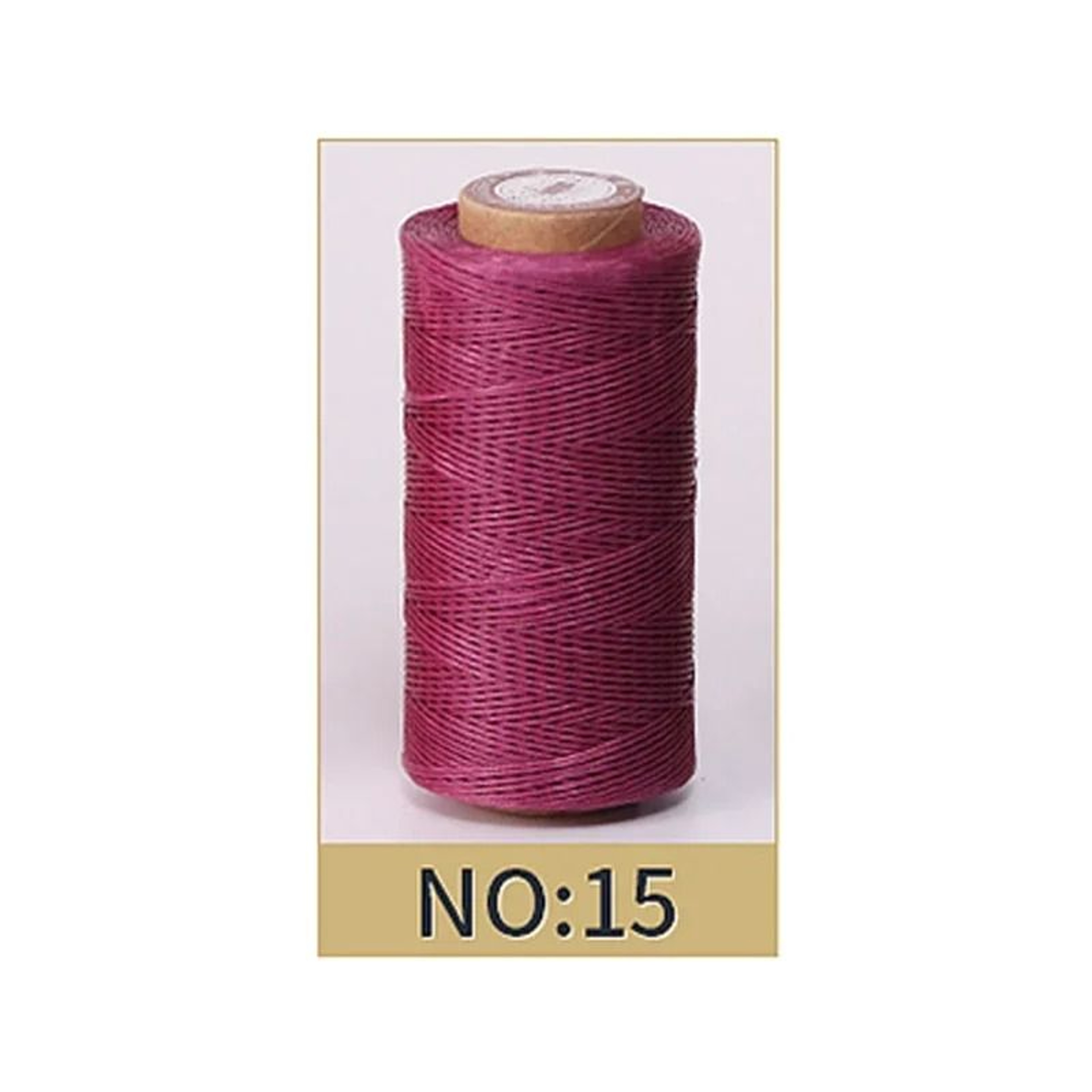 50M 08mm Flat Waxed Thread For Leathercraft Hand Stitching  DIY Handicrafts 16