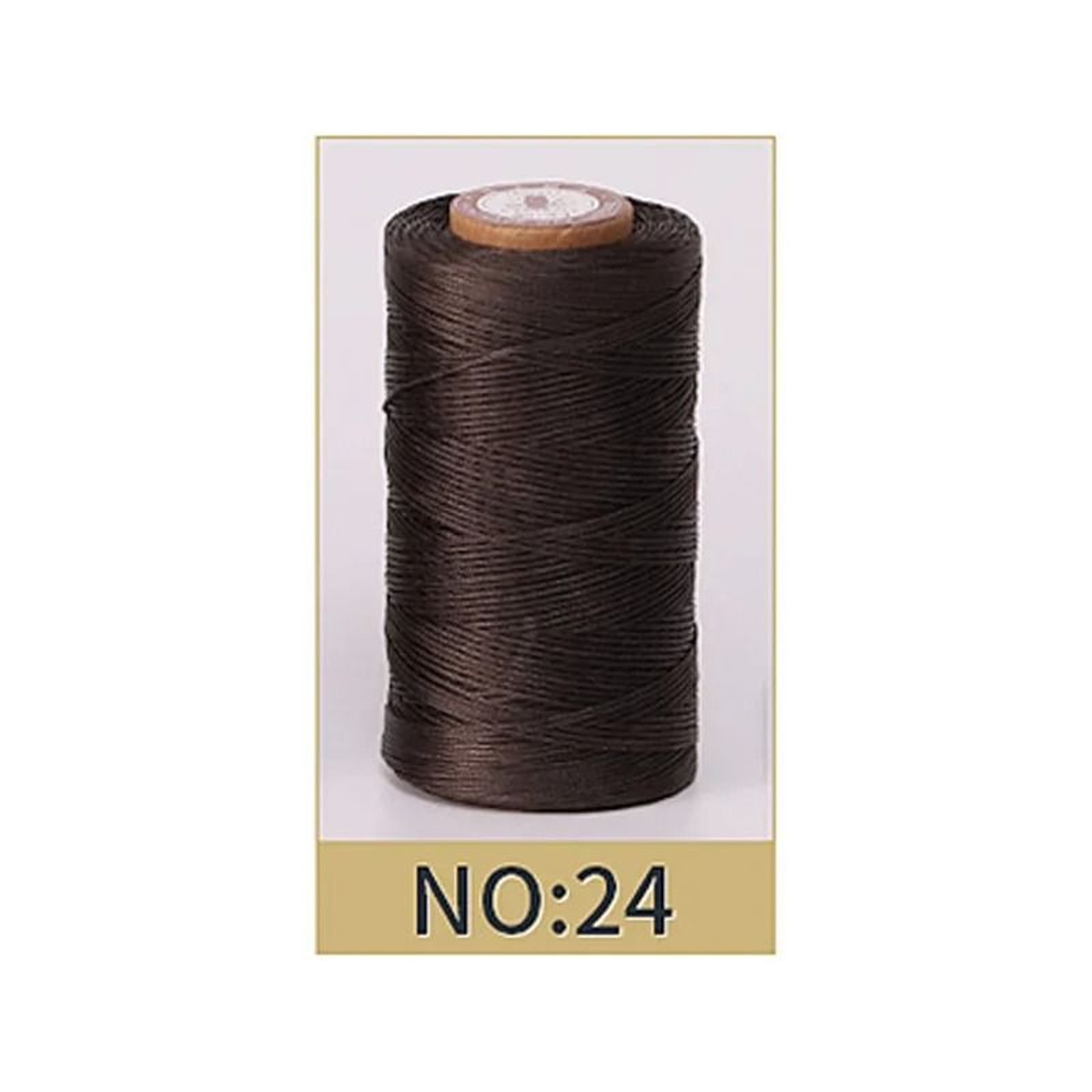 50M 08mm Flat Waxed Thread For Leathercraft Hand Stitching  DIY Handicrafts 25