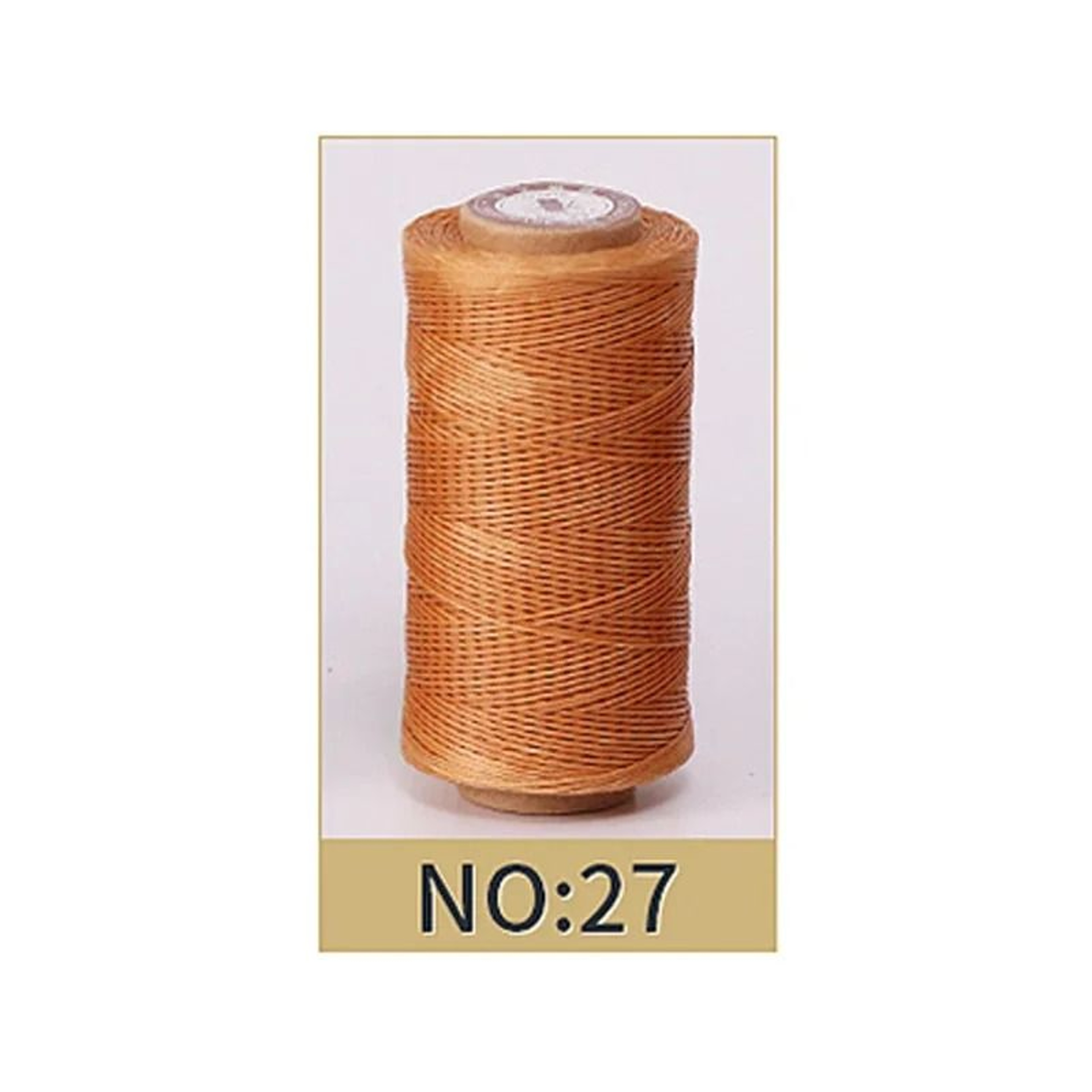 50M 08mm Flat Waxed Thread For Leathercraft Hand Stitching  DIY Handicrafts 28