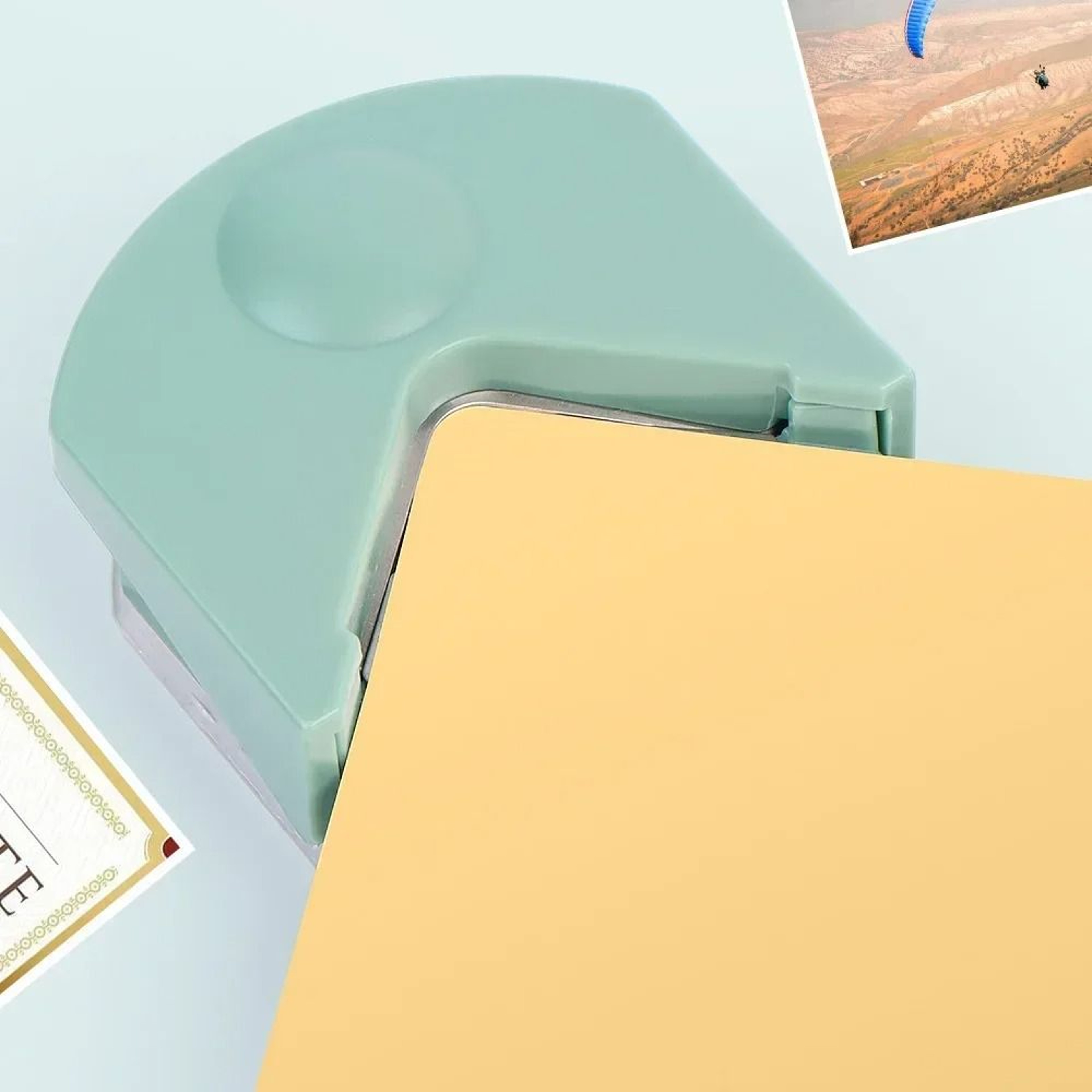 Mini Paper Corner Rounder Punch  HeavyDuty PVC Card Chamfer Trimmer 3