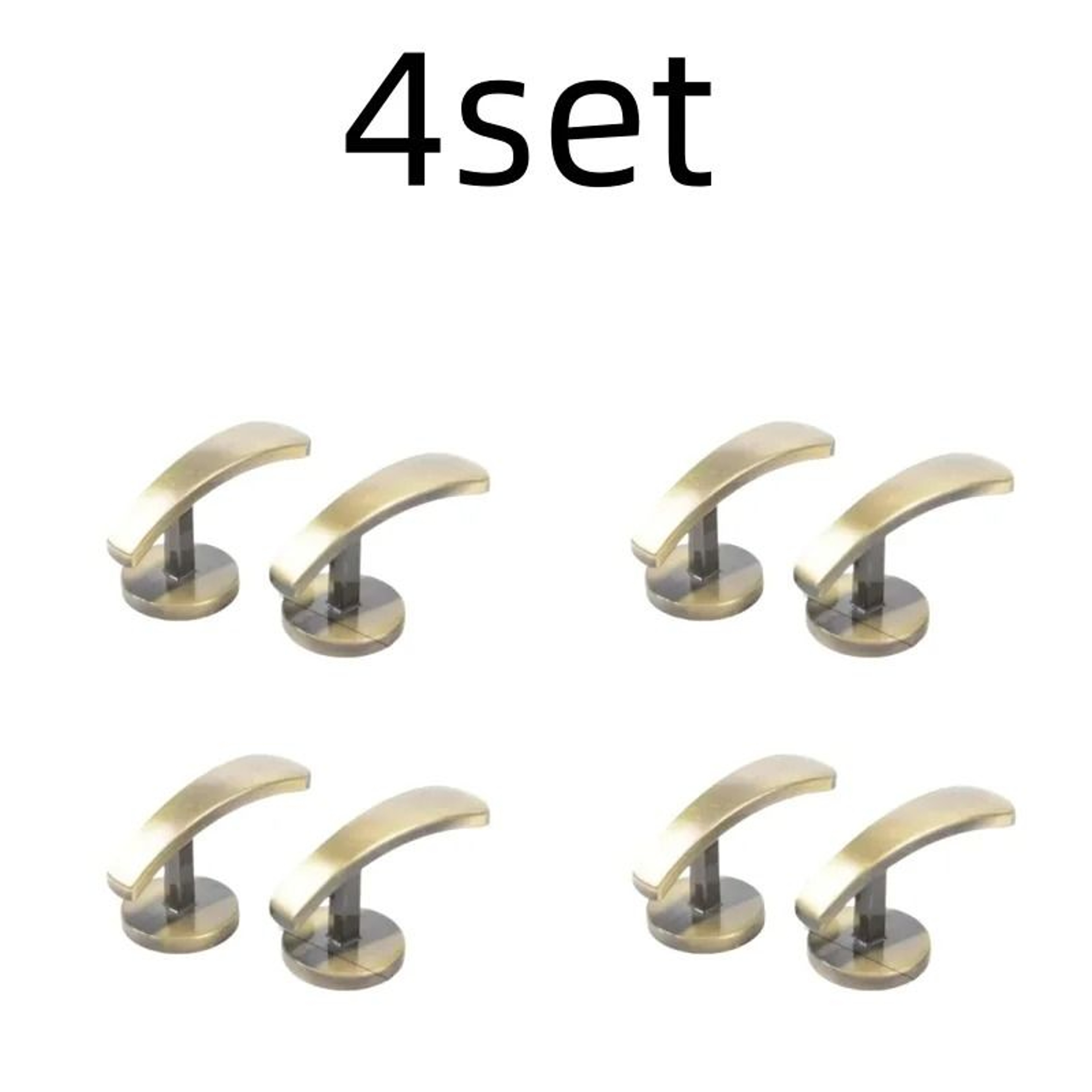 2Piece Retro Mounted Metal Curtain Tieback Hooks  Decorative Wall Hangers 15