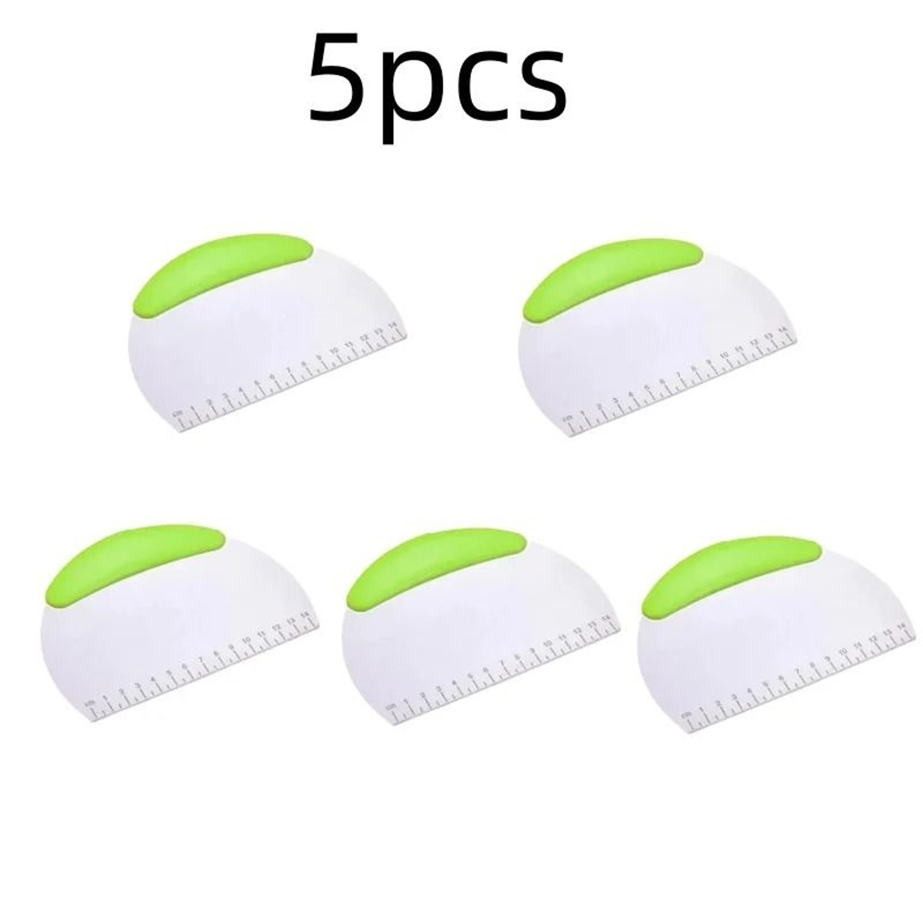 Stainless Steel Pastry Cutter  Bench Dough Scraper Chopper With Measuring Scale 4