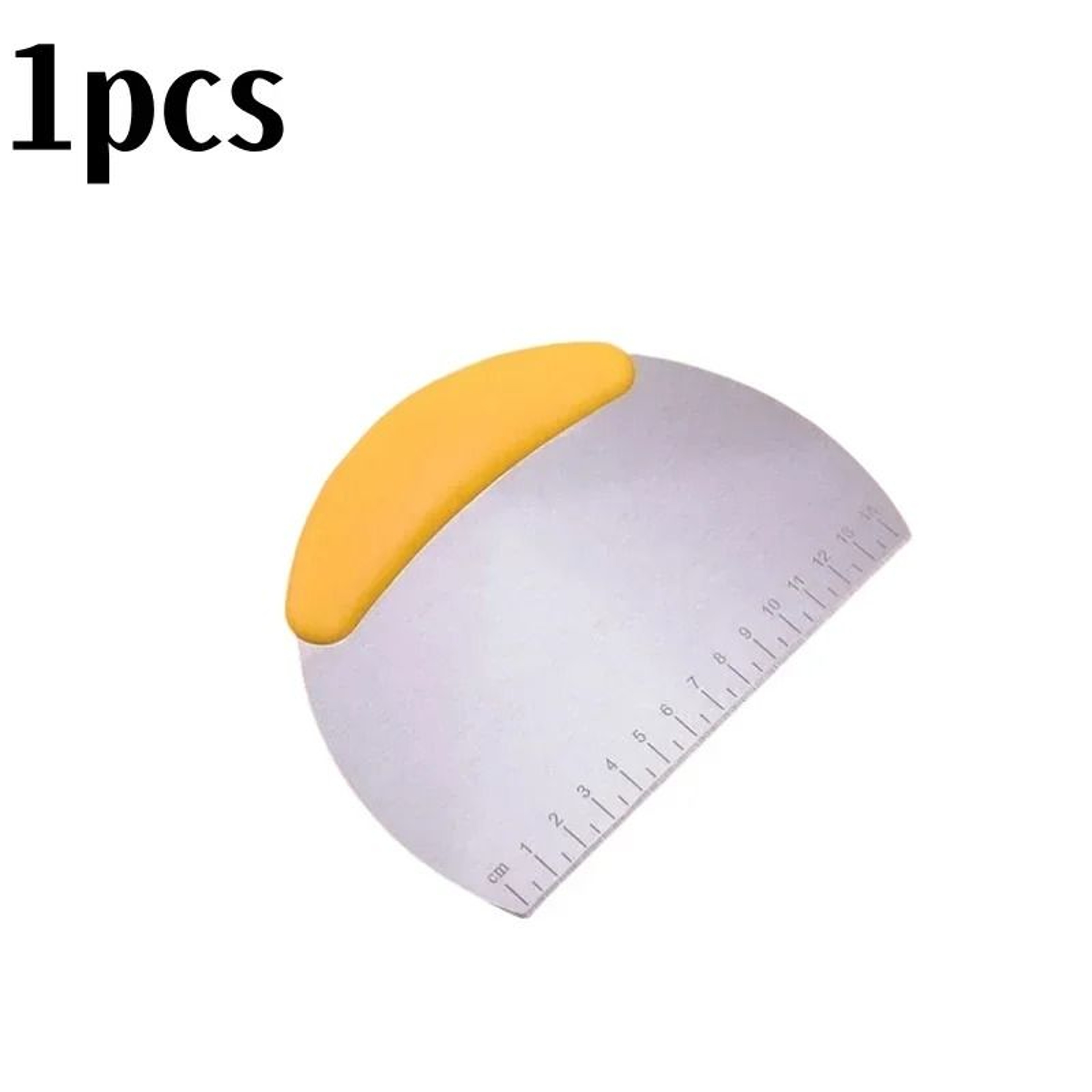 Stainless Steel Pastry Cutter  Bench Dough Scraper Chopper With Measuring Scale 18