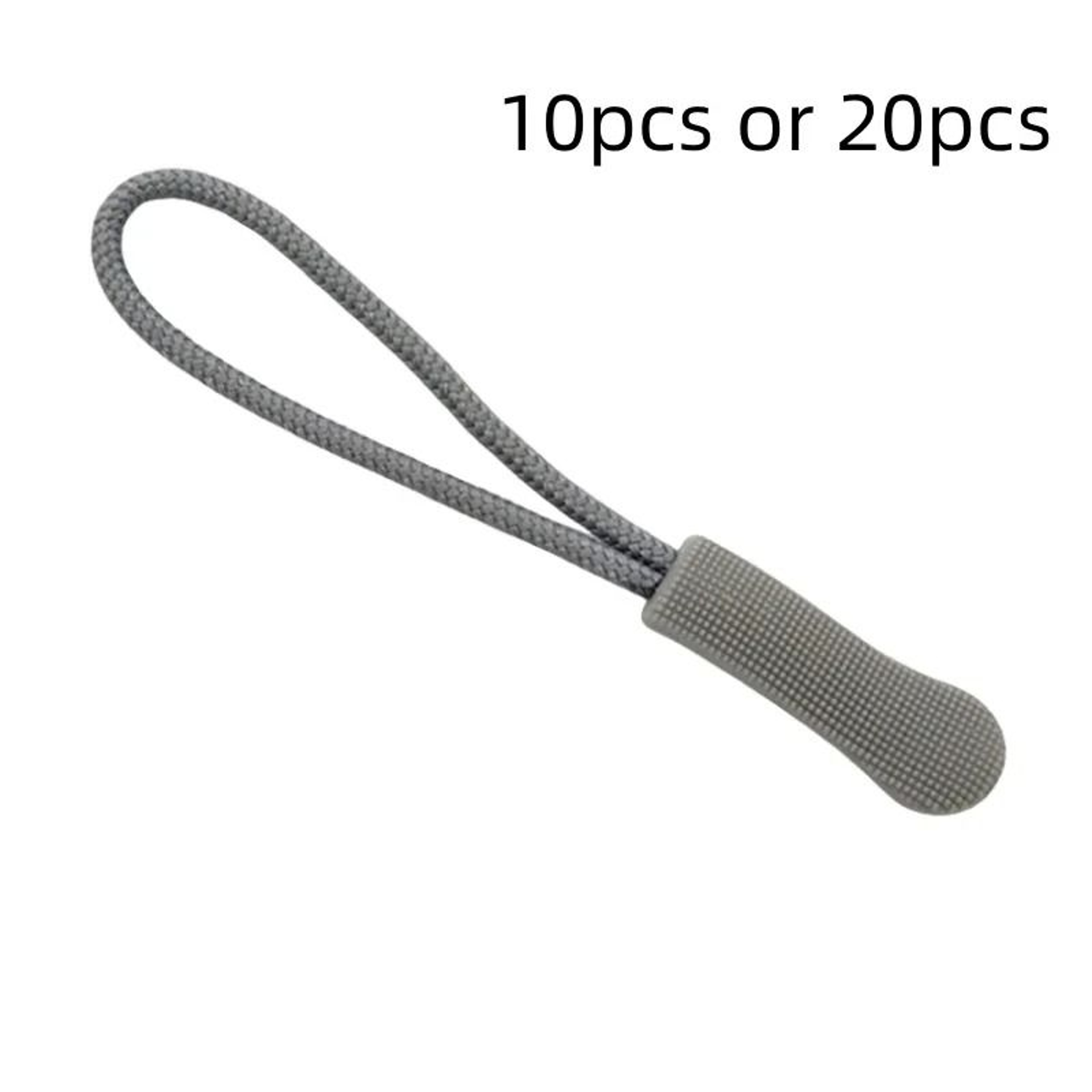 1020Piece Zipper Pull Replacement Cord Tabs  Broken Zip Fixer Clips 20