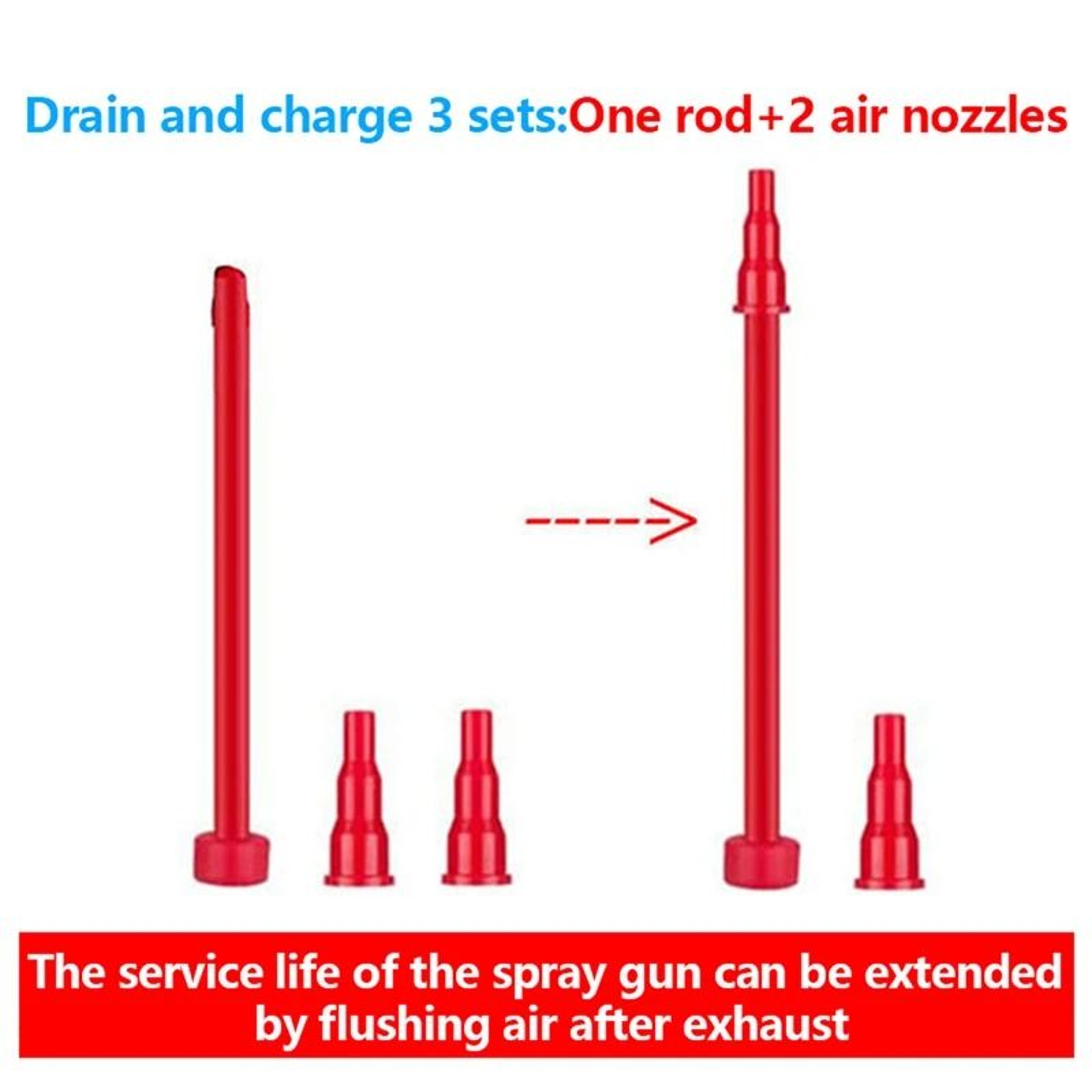 Universal Gas Refill Head  Reusable Butane Nozzle Adapters 2