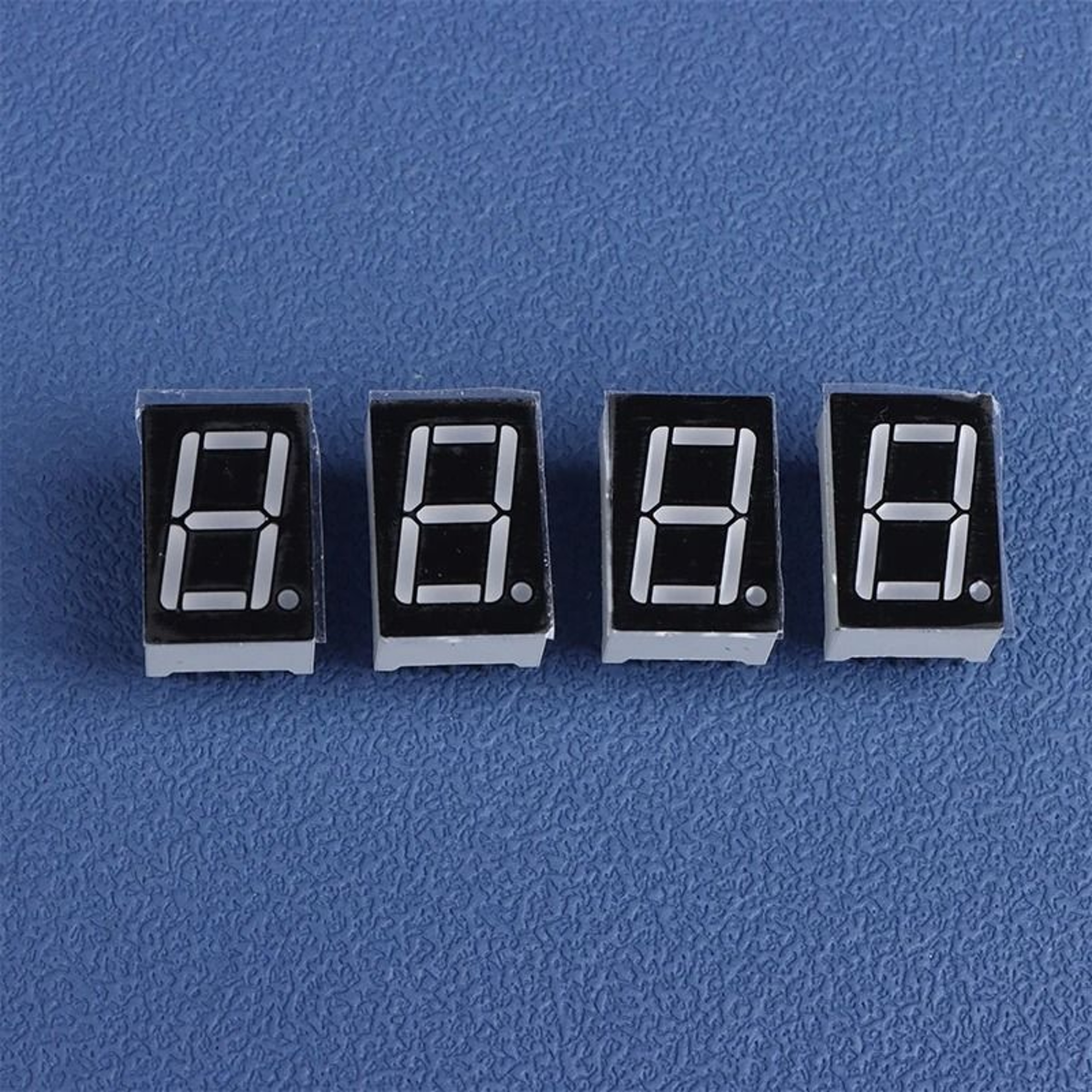 10Pcs 056Inch SingleDigit 7Segment Red LED Digital Display Tubes 4