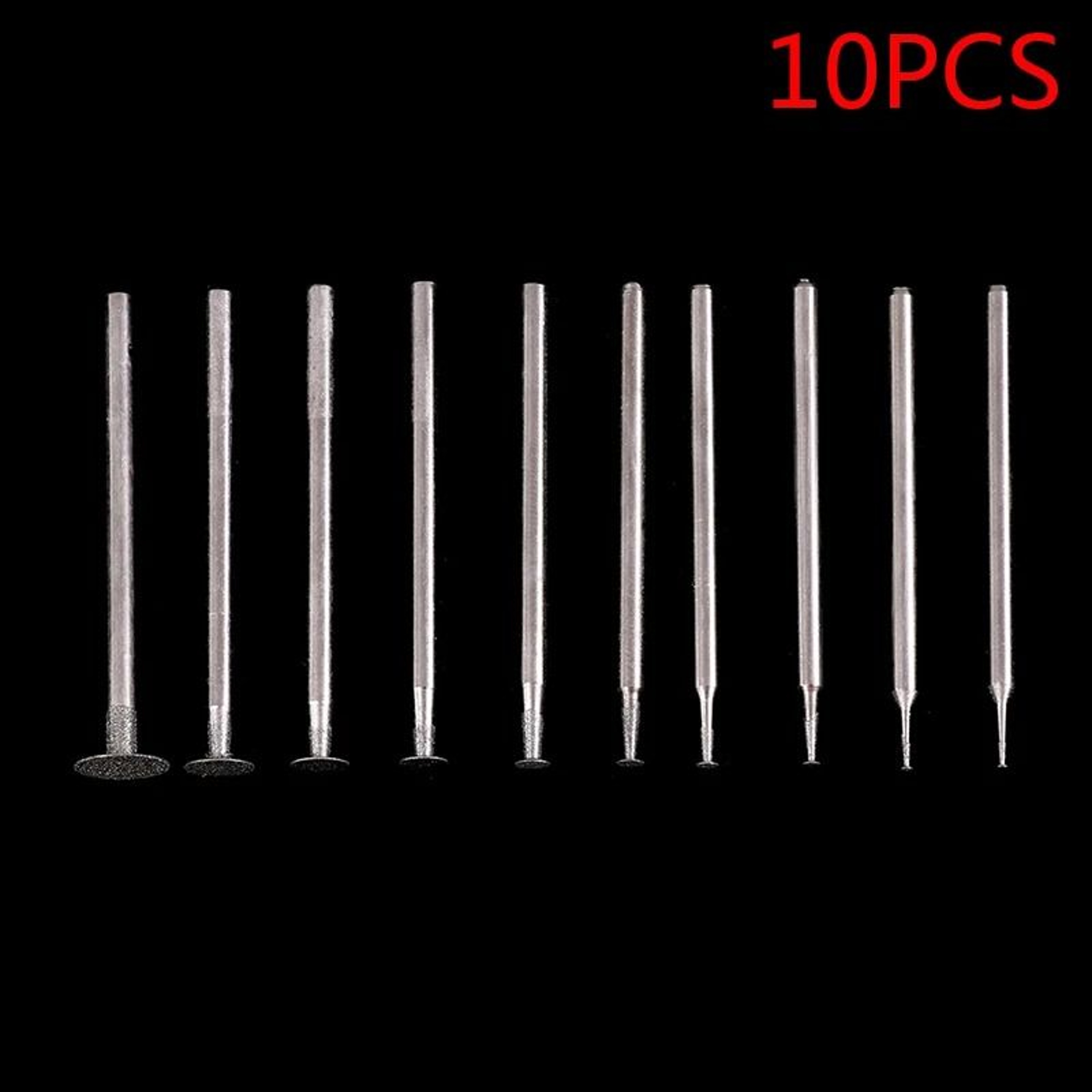 10Size UltraThin THead Diamond Grinding Bit Set 235mm Shank 5