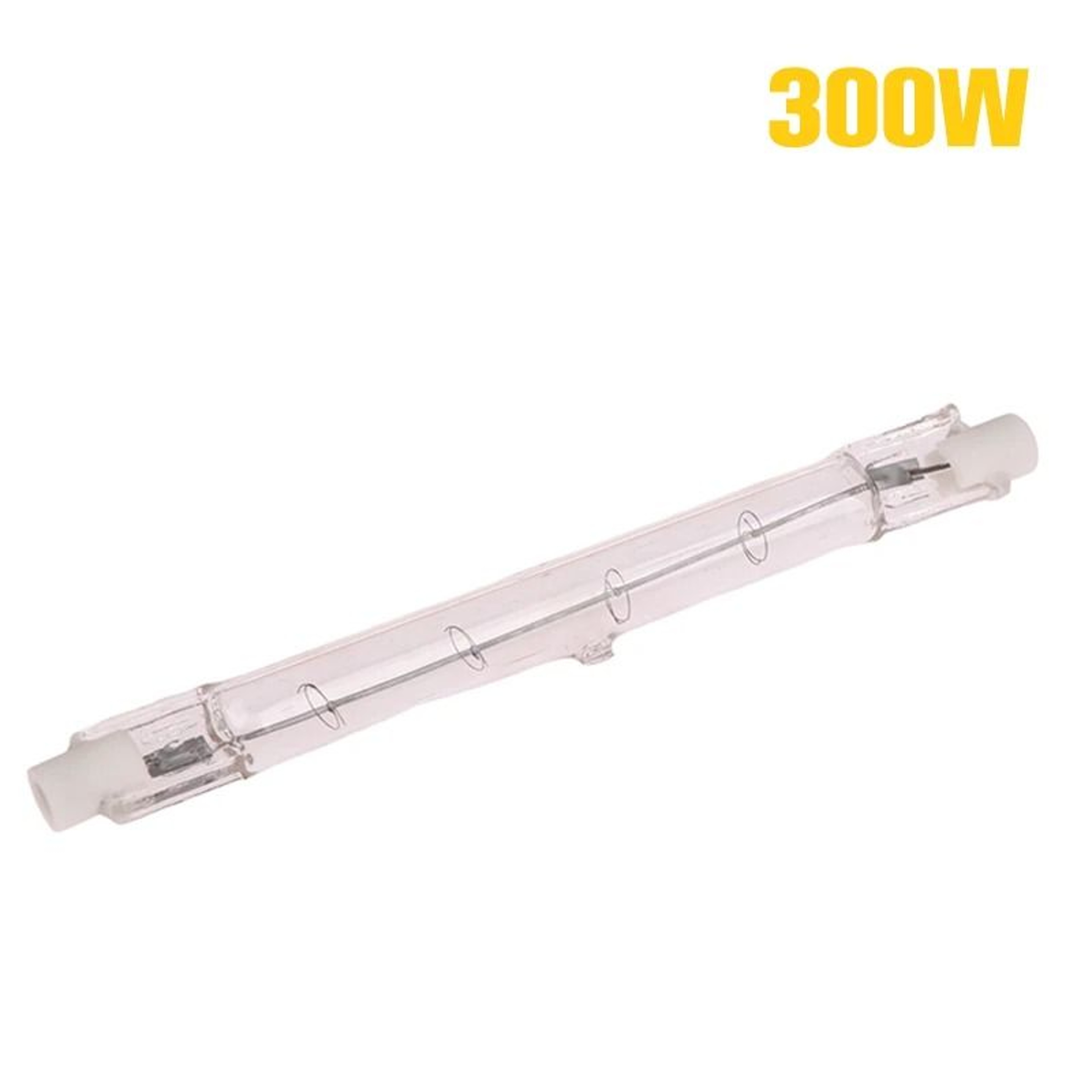 118mm DoubleEnded Linear R7s Halogen Light Bulb 100W  200W  300W AC 230V 8