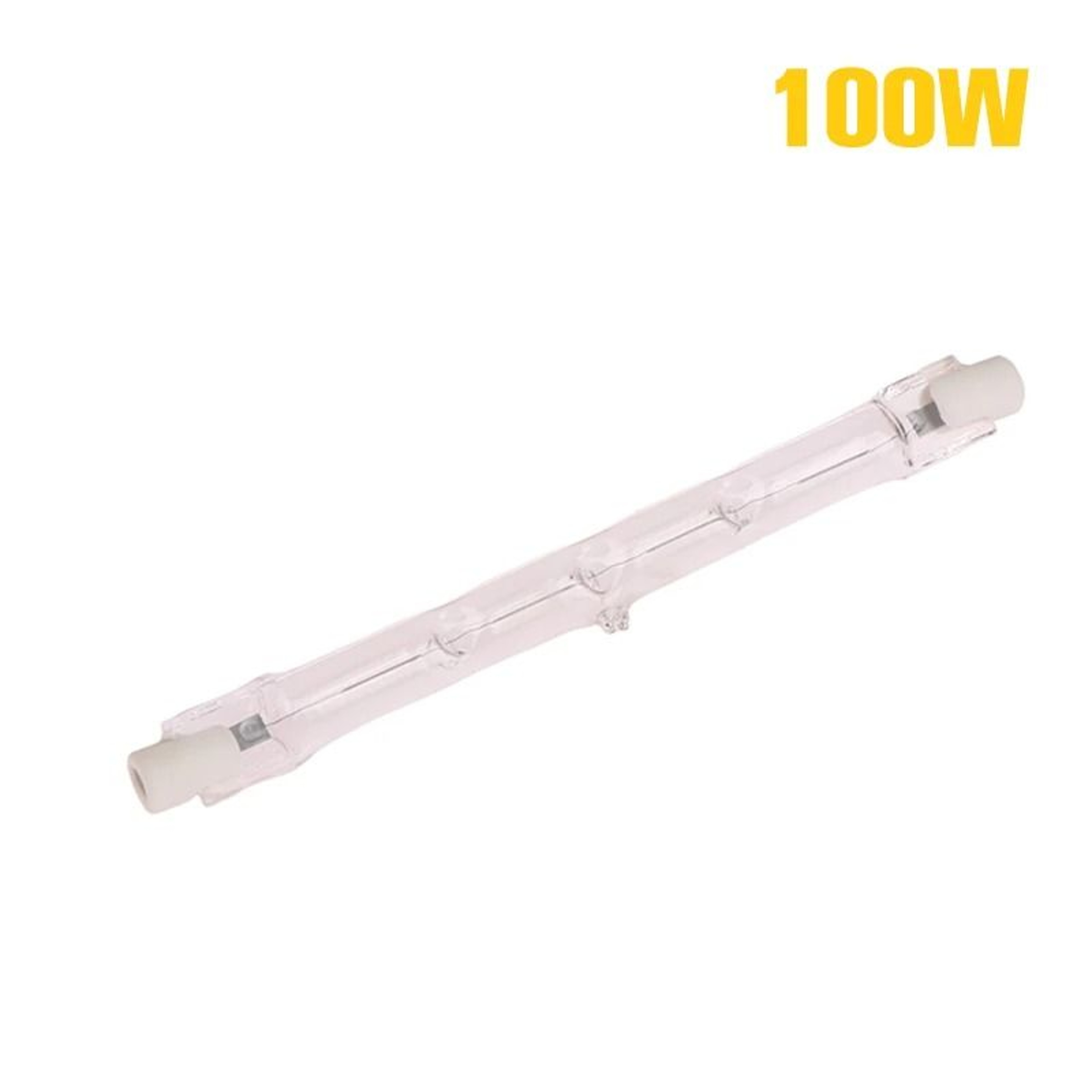 118mm DoubleEnded Linear R7s Halogen Light Bulb 100W  200W  300W AC 230V 6