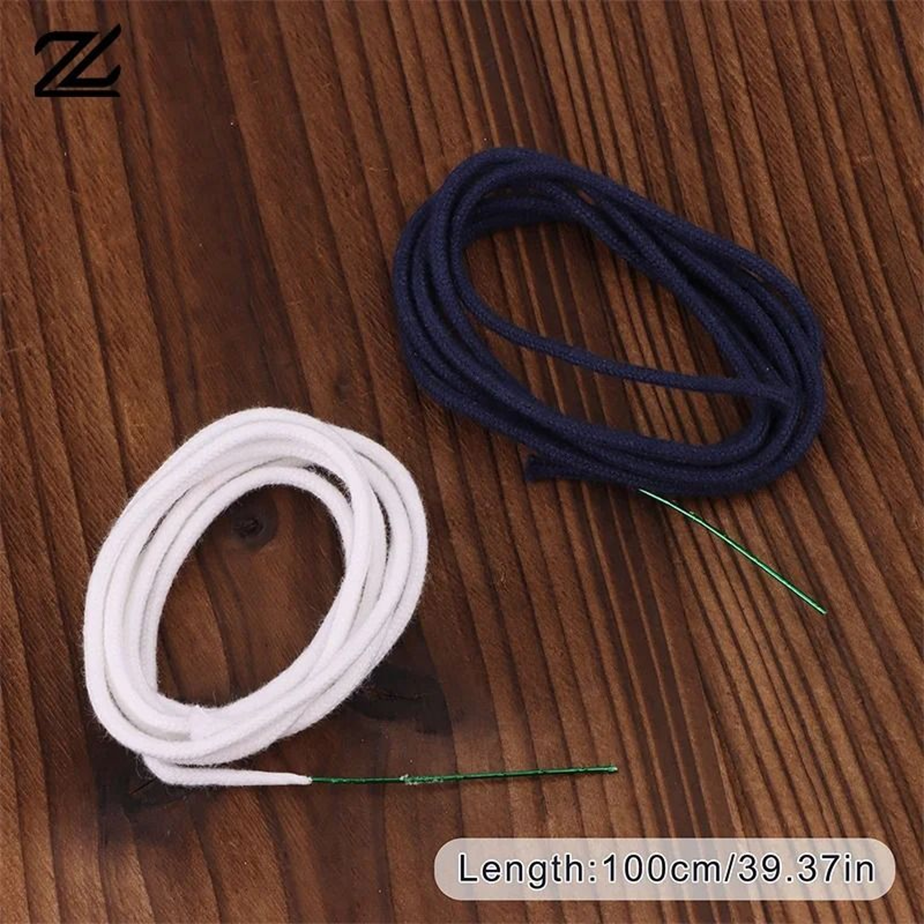 100CM Pure Cotton Replacement Lighter Wicks With Threading Needle 3