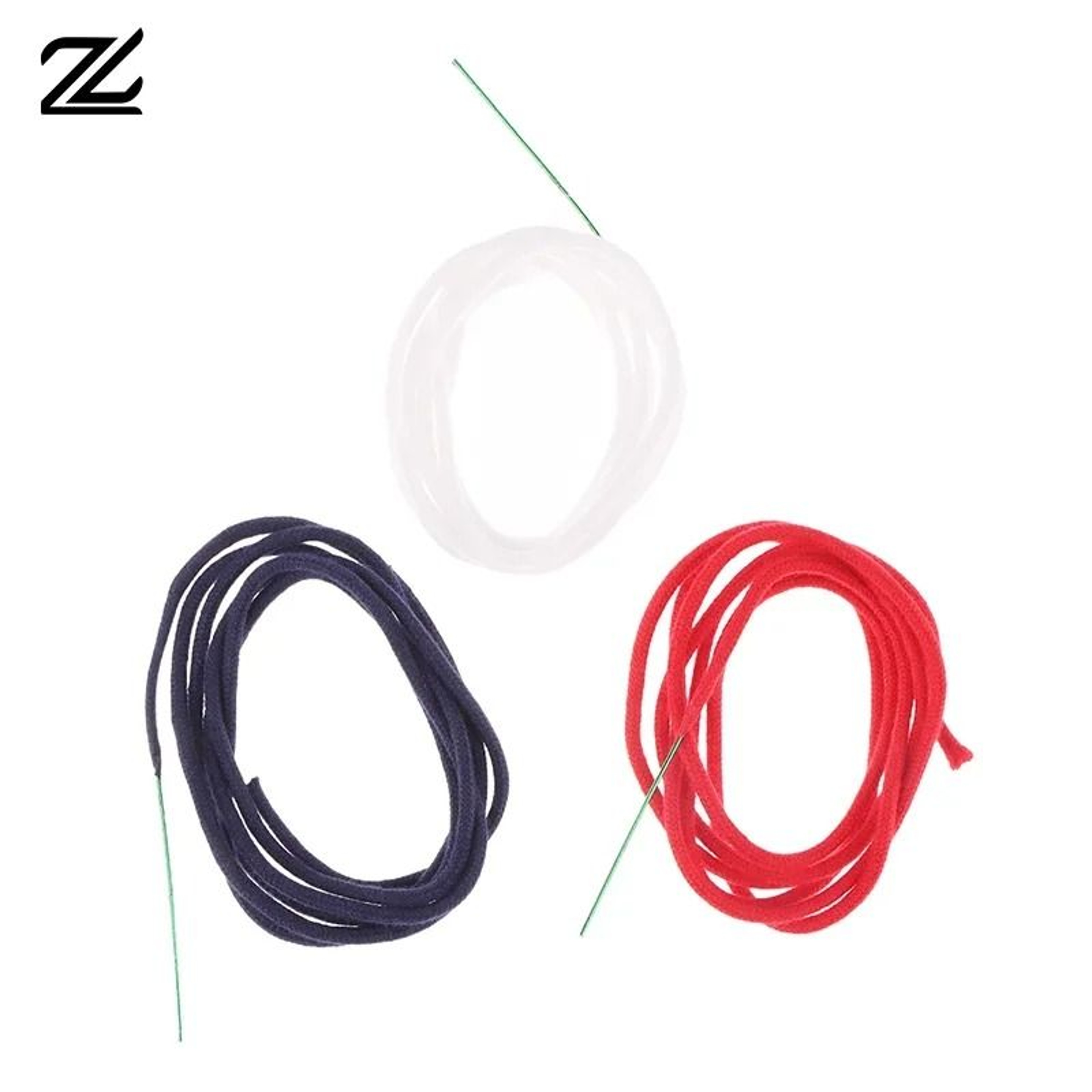 100CM Pure Cotton Replacement Lighter Wicks With Threading Needle 4