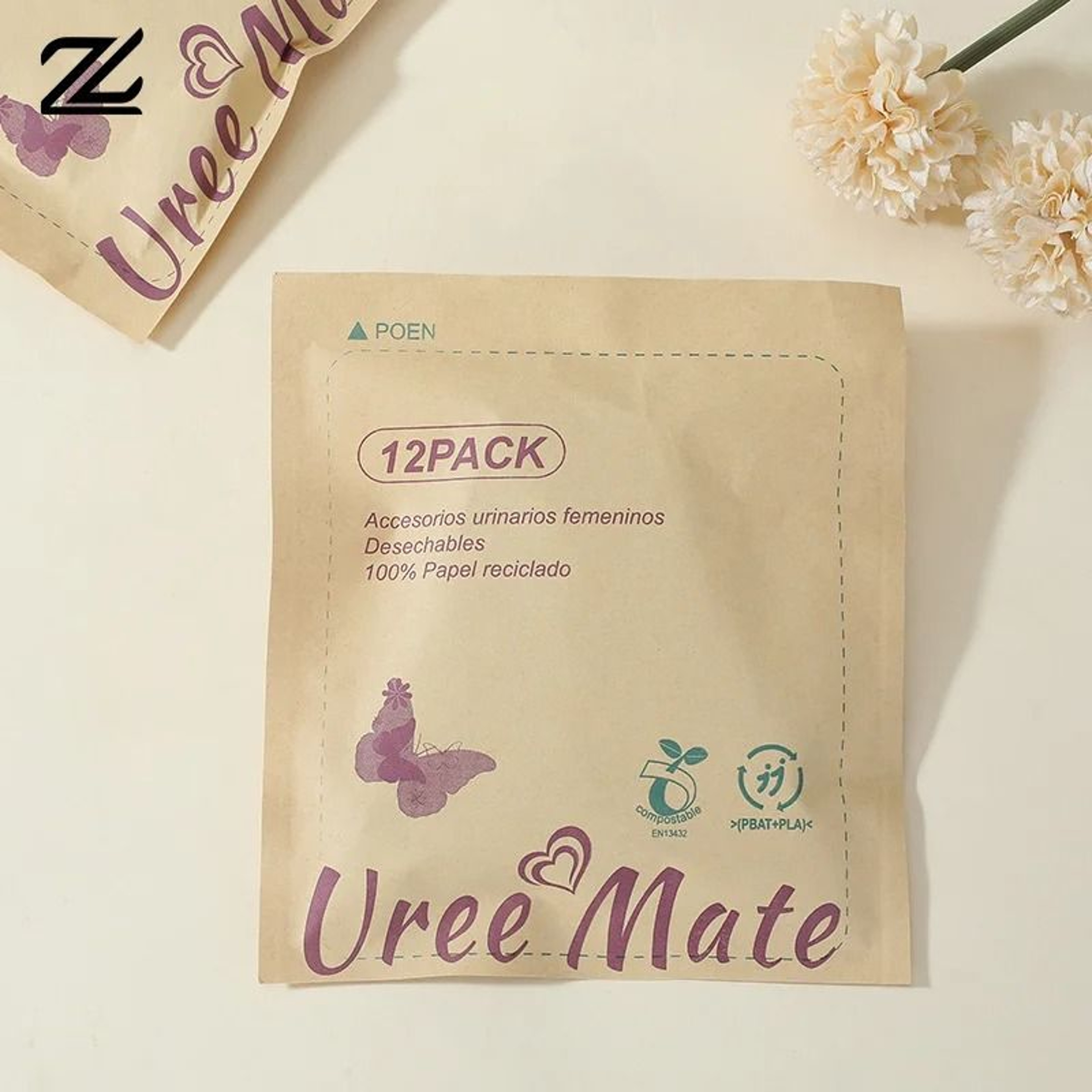 12Pcs Disposable Paper Urinal Funnels For Women Waterproof Standing Urination Device 3