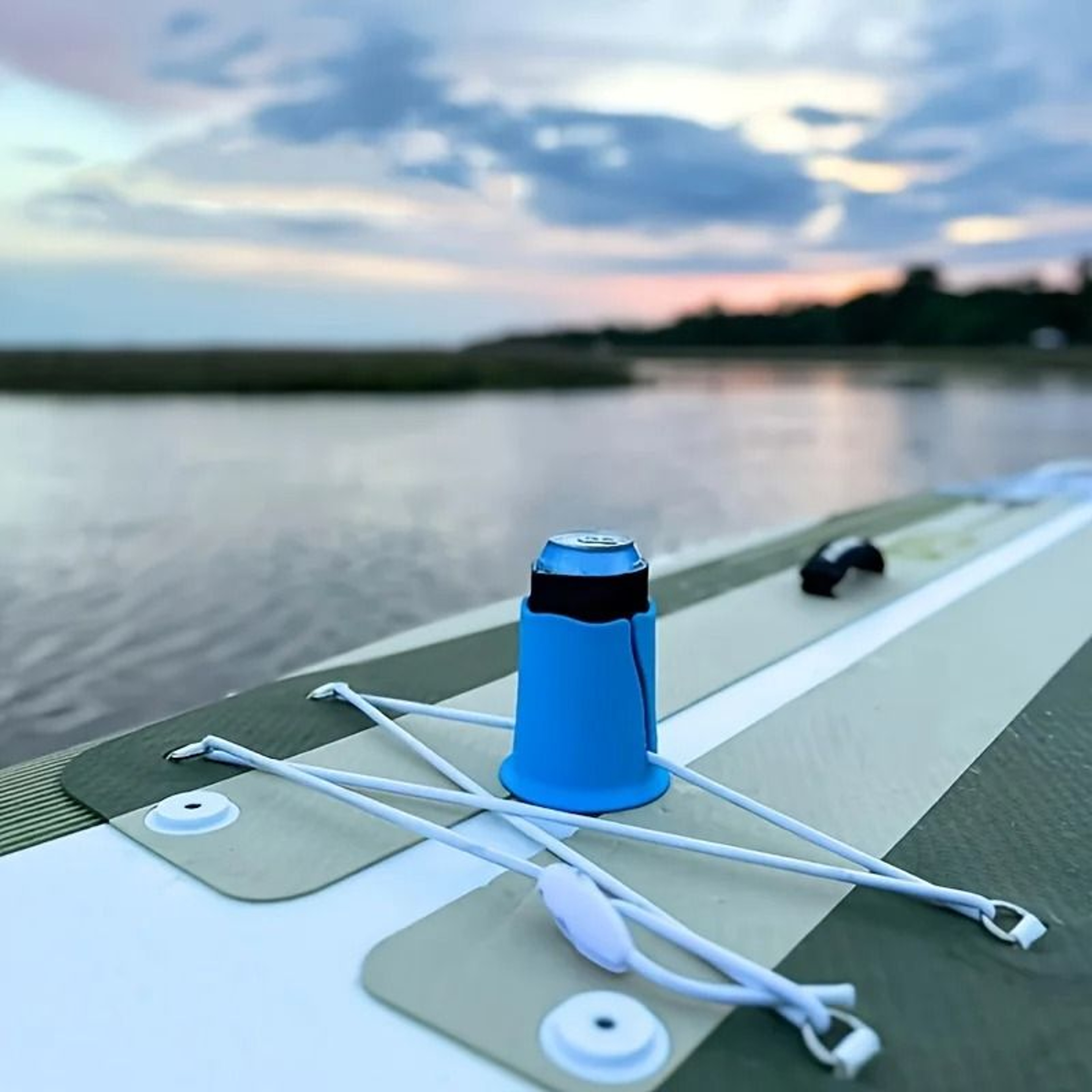 Silicone Paddle Board Cup Holder AntiTip Kayak  SUP Drink Holder 1