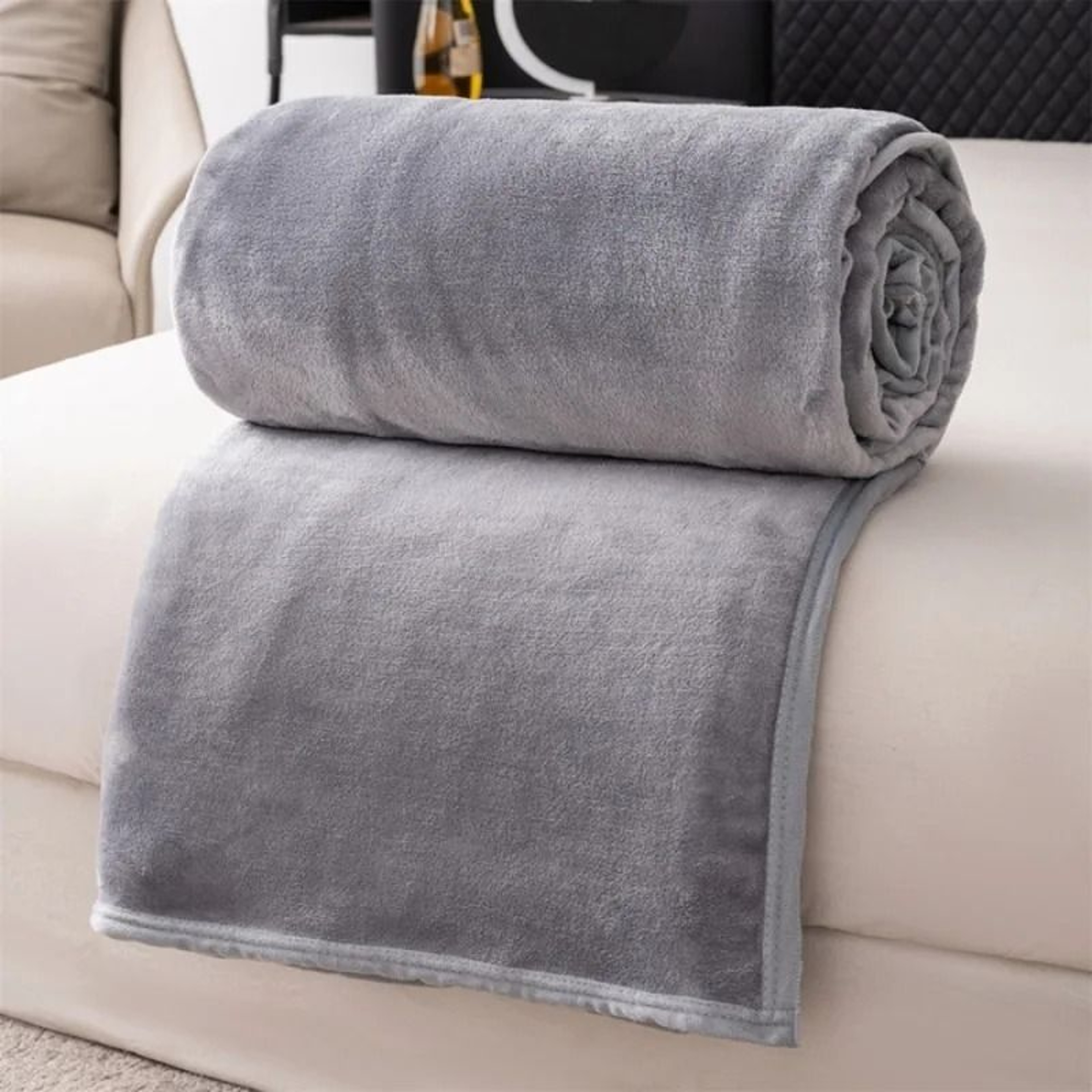Spring Autumn Soft Flannel Throw Blanket MultiFunctional Cozy Nap Shawl  Bed Cover 0