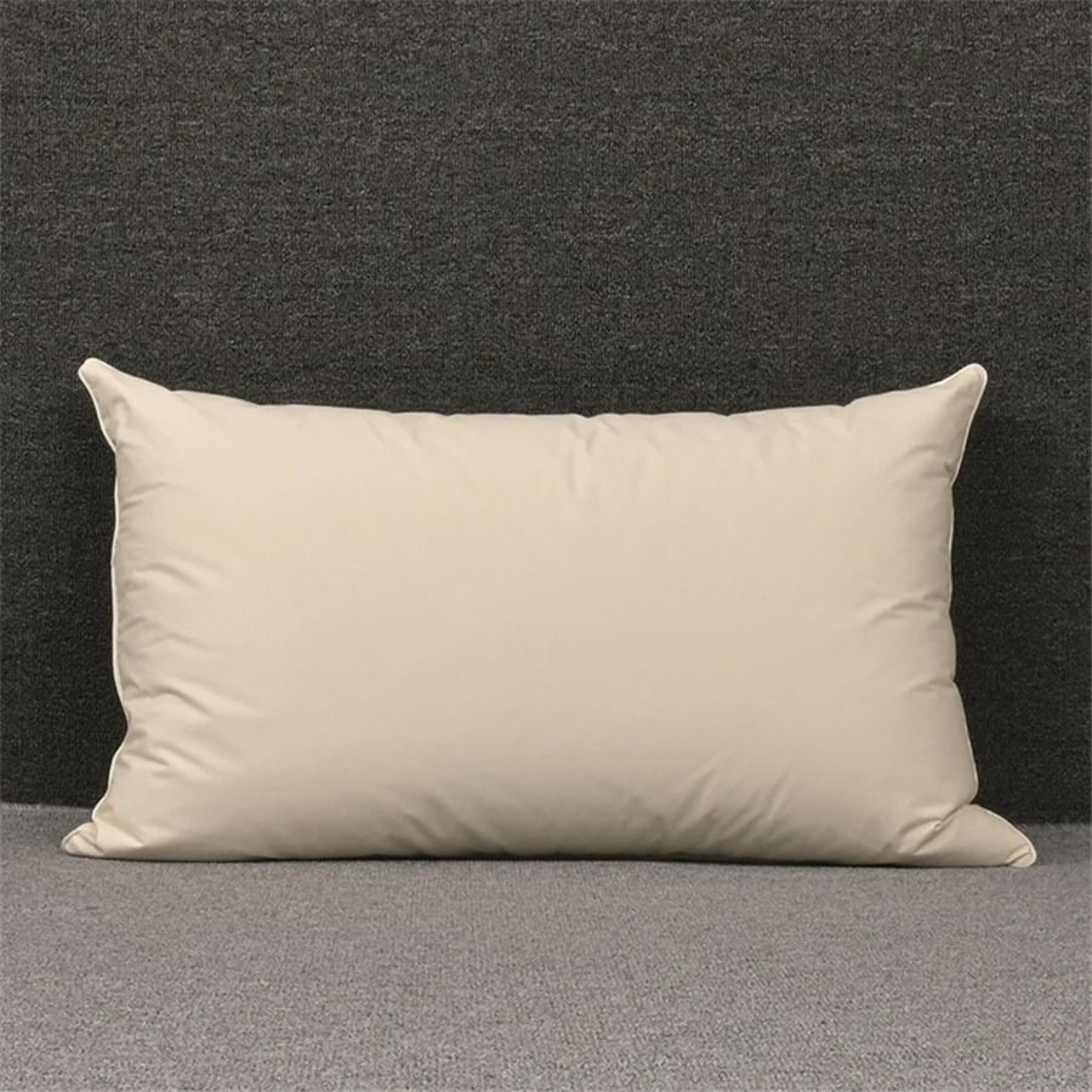 100 White Goose Feather Pillow FiveStar Hotel Grade Orthopedic Neck Pillow 48x74cm 20