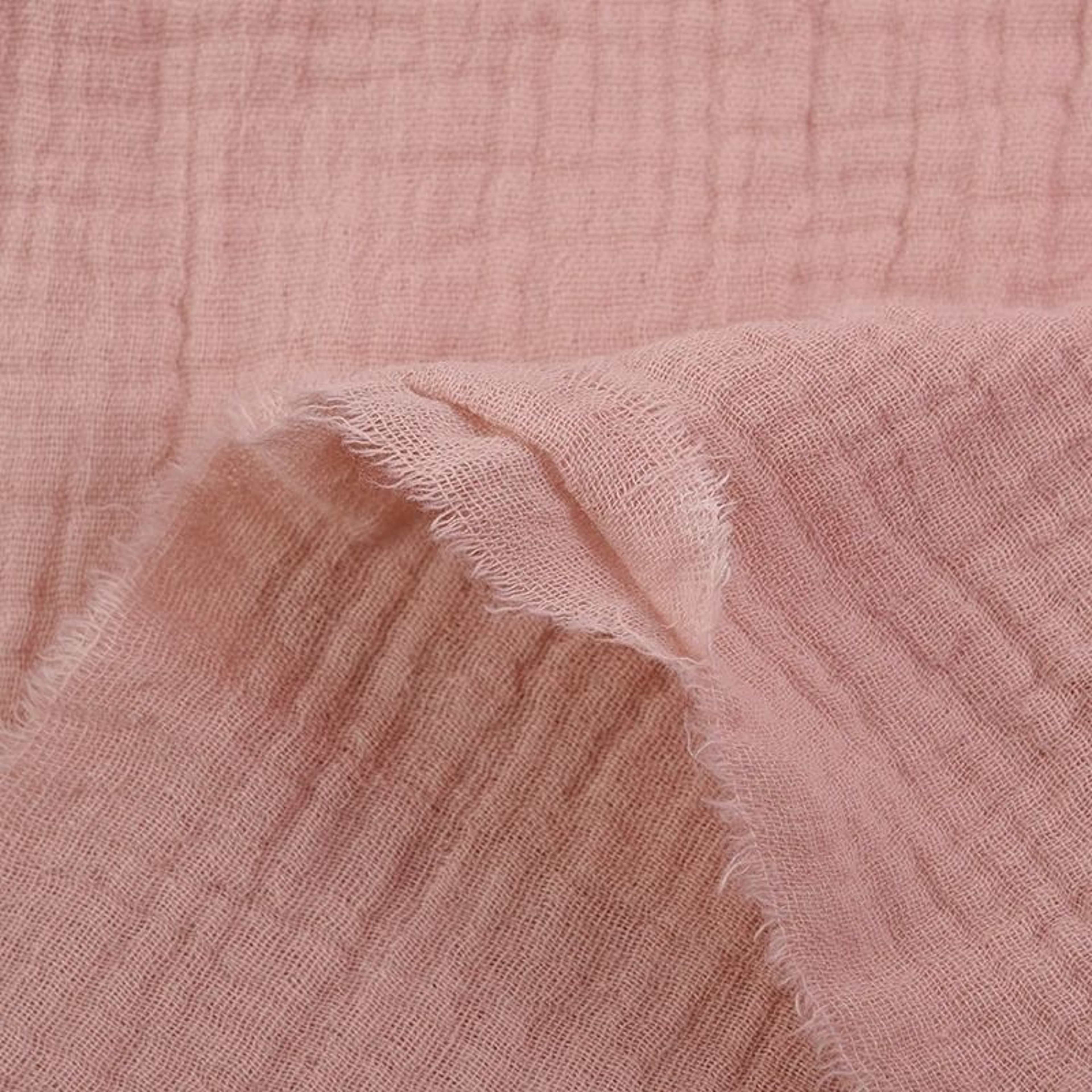 DoubleLayer Gauze Cotton Fabric Soft Cheesecloth Material For Sewing Table Runners  Baby Blankets 17