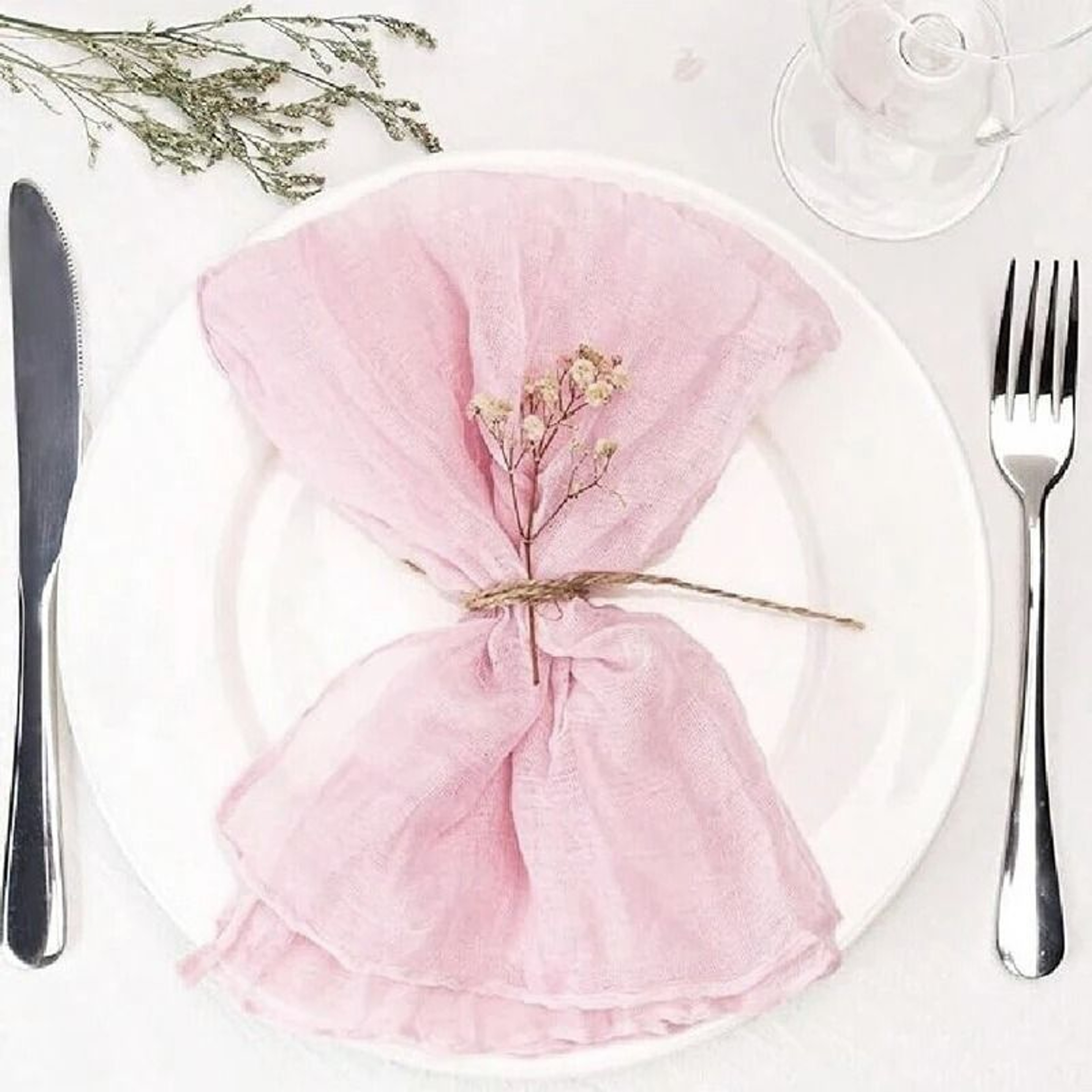 Beige Cheesecloth Gauze Napkins  Set Of 6 Washable 197x197 Inch Dinner Table Napkins For Weddings   14