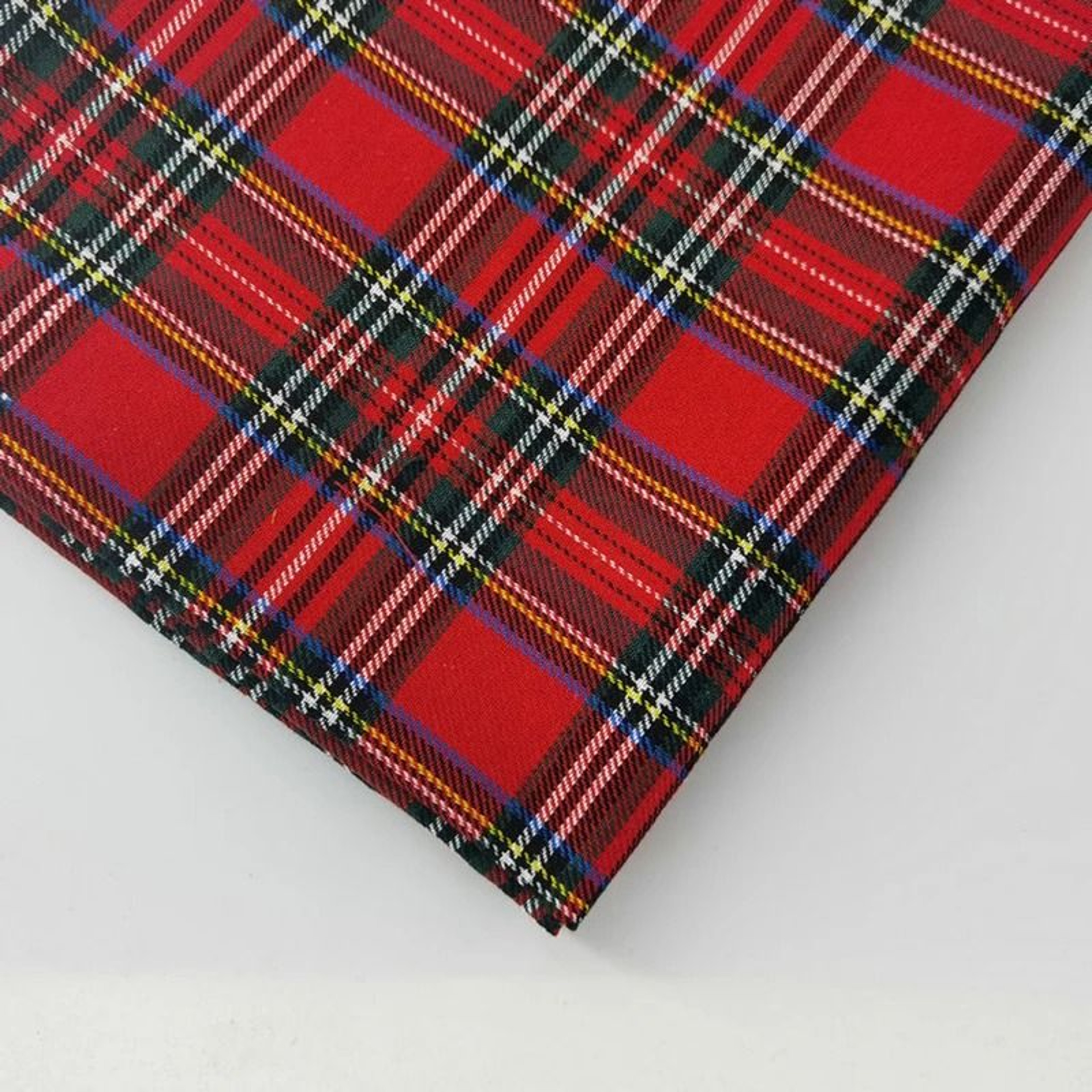 Retro Christmas Buffalo Plaid 100 Cotton Fabric By The Meter DIY Sewing  Quilting Material 12