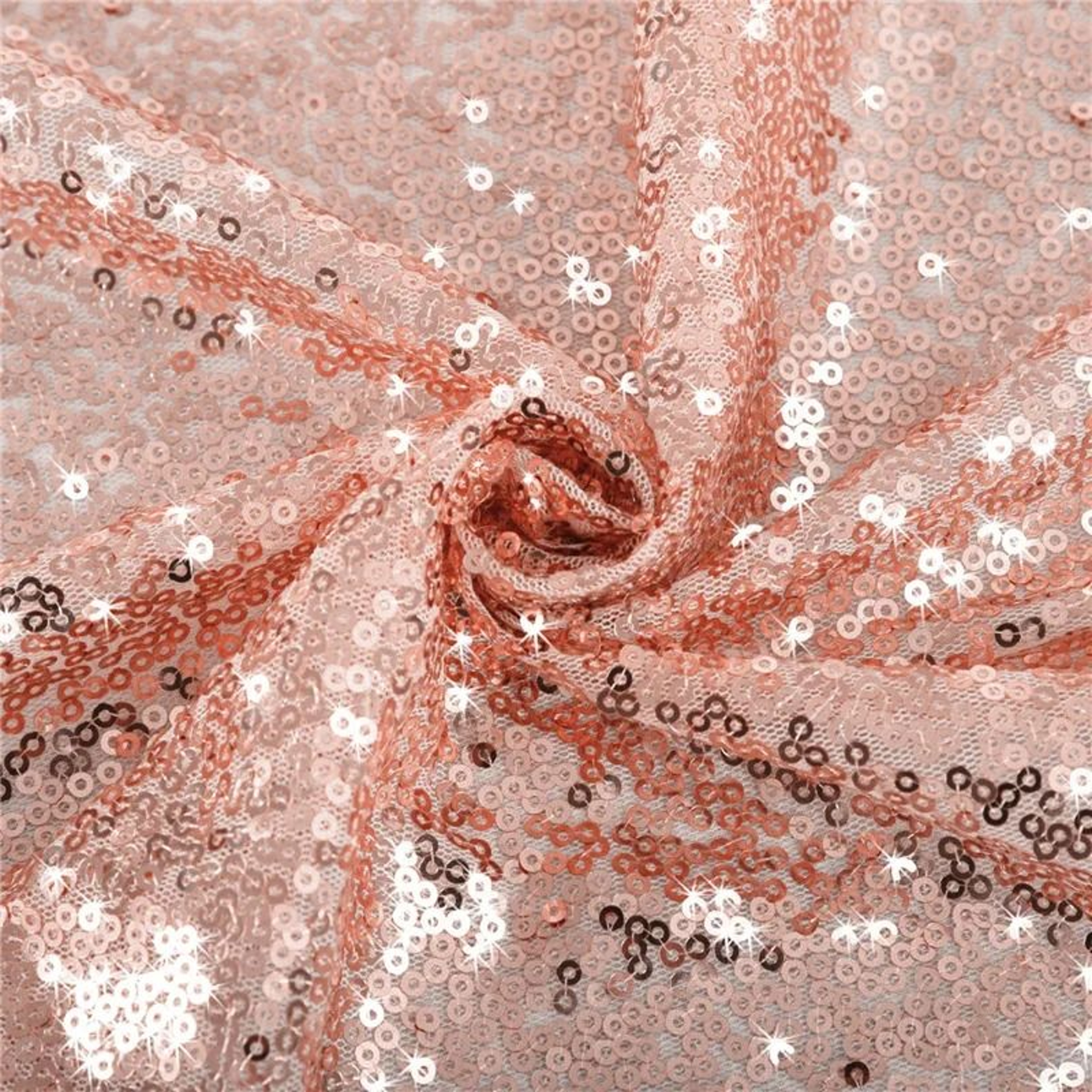 Sparkly Sequin Fabric On Mesh Continuous Material By The Meter For Sewing Clothing Tablecloths  Eve 14